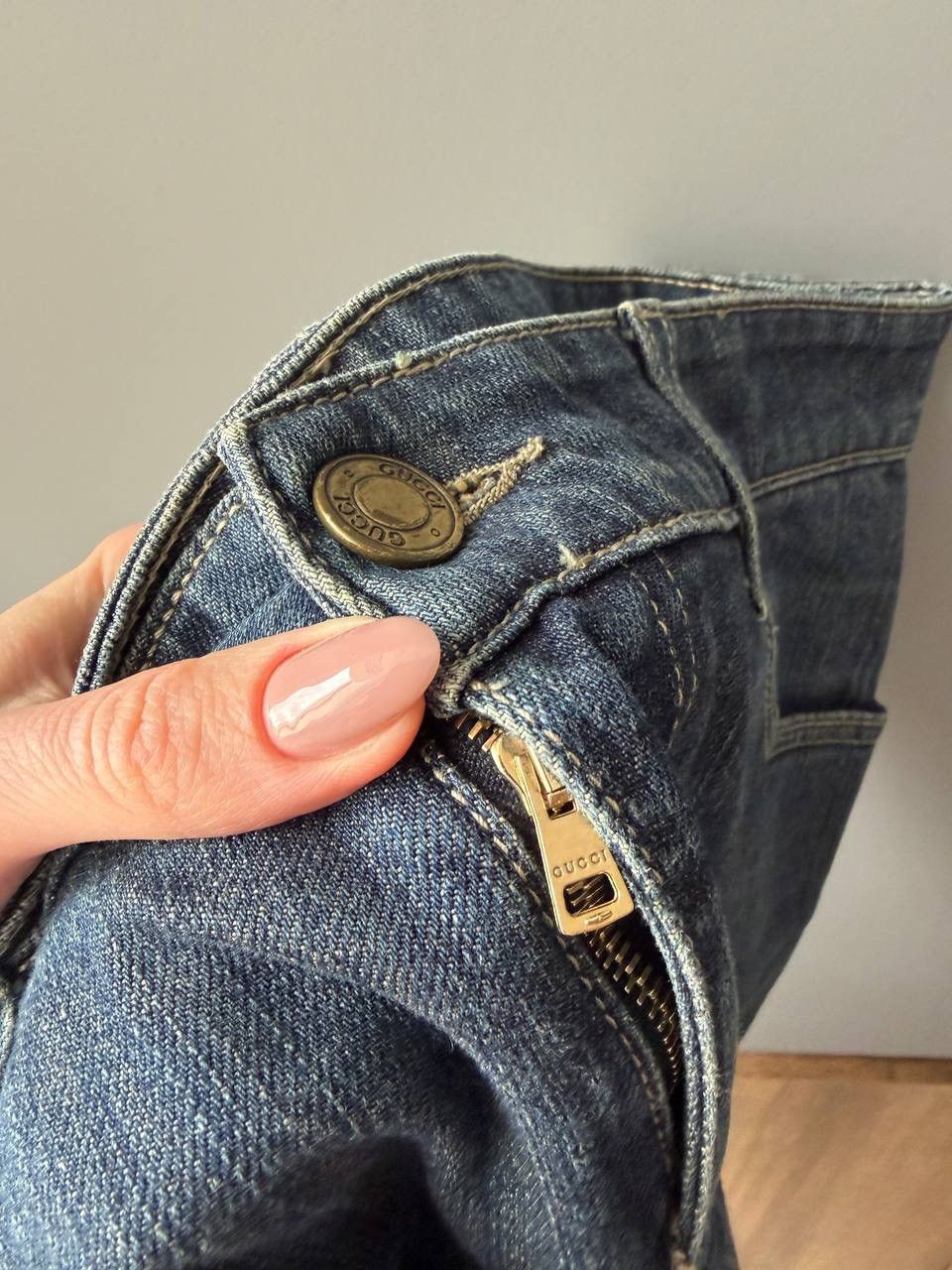 Gucci Gucci By Tom Ford S/S2002 Flared Denim Jeans Vintage Archive Size 27" / US 4 / IT 40 - 8 Thumbnail