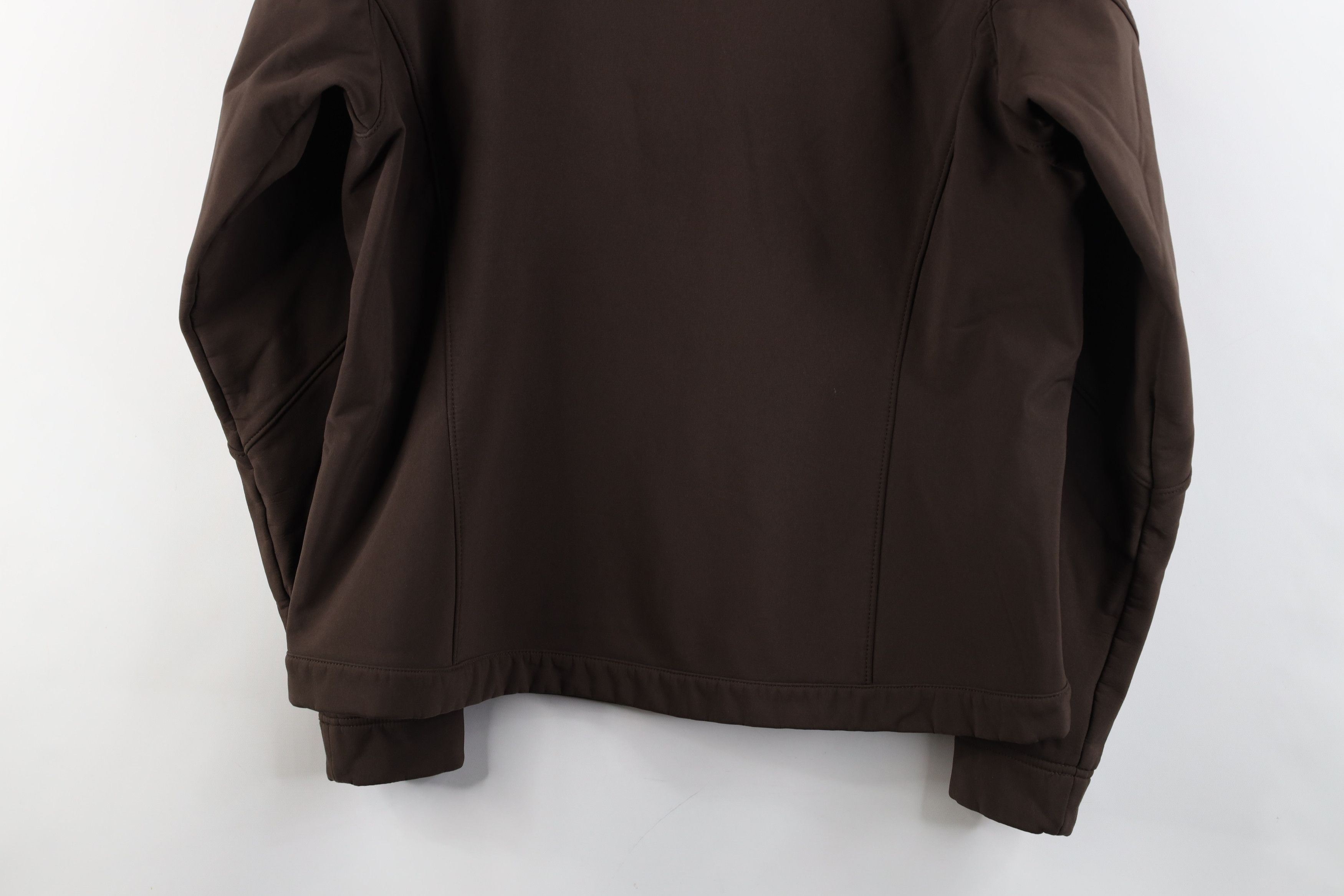 The North Face × Vintage Vintage The North Face Softshell Fleece Lined Jacket Brown Size L / US 10 / IT 46 - 15 Thumbnail