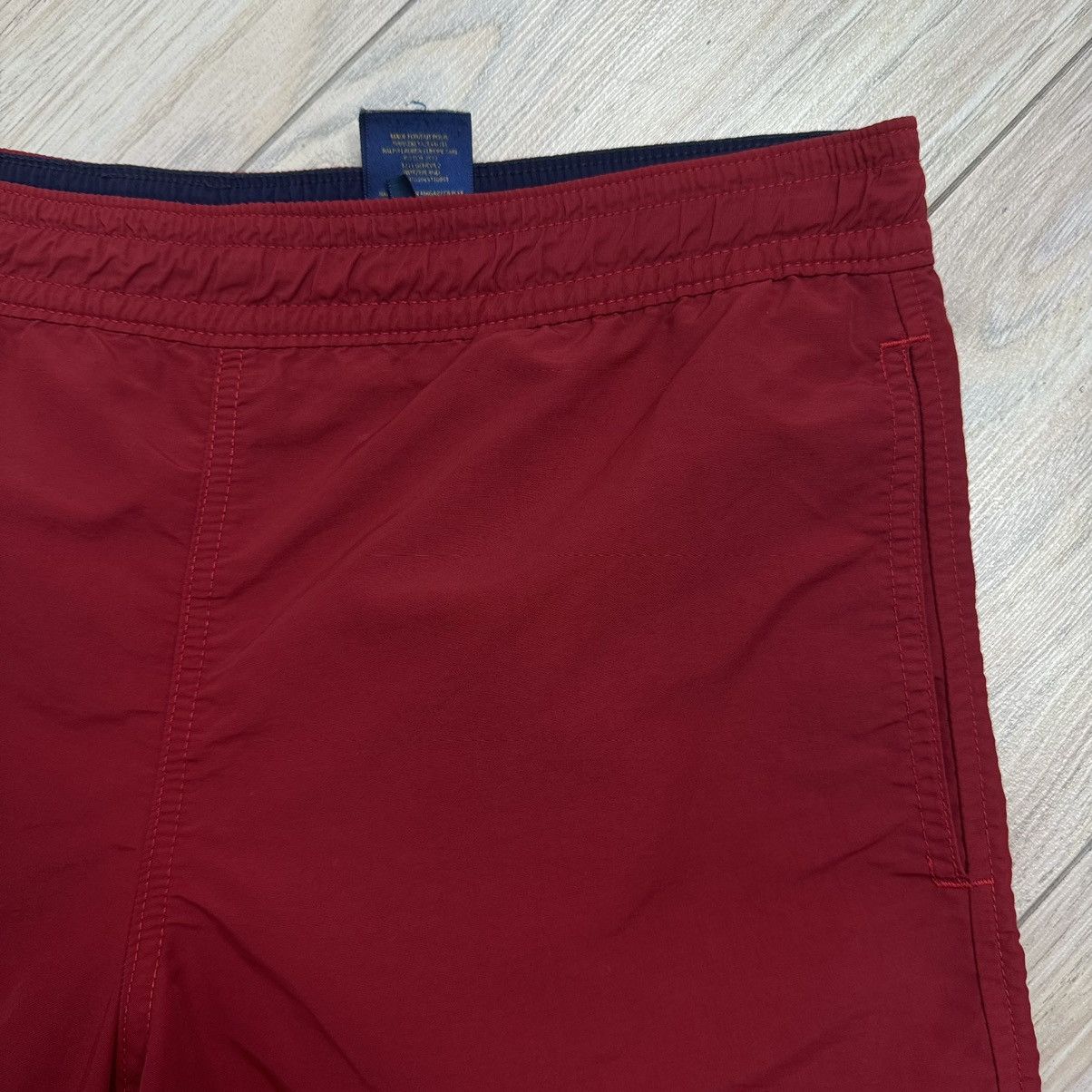 Polo Ralph Lauren Vintage Essential Polo Ralph Lauren Nylon Red Shorts Size US 32 / EU 48 - 4 Thumbnail