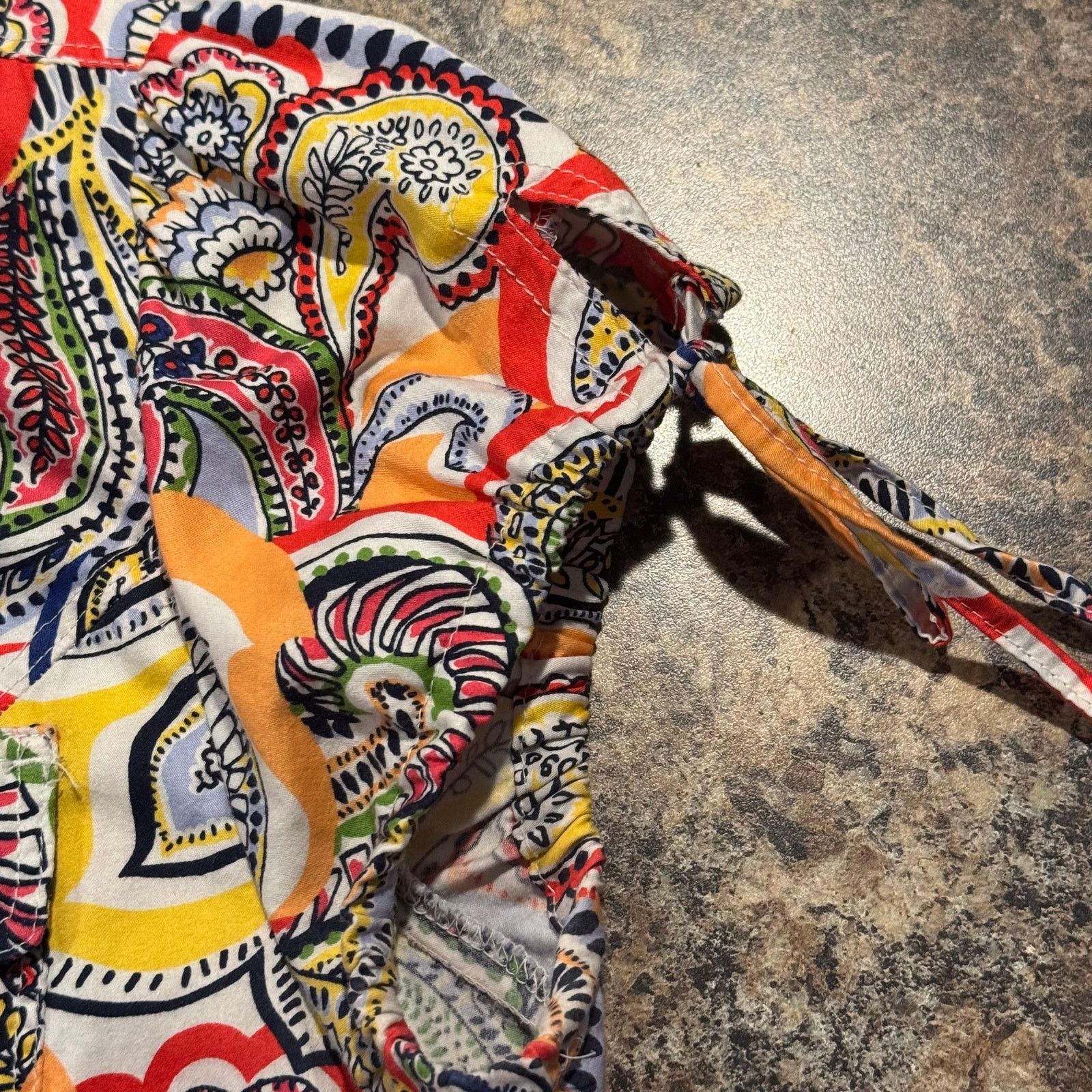 Tommy Hilfiger Tommy Hilfiger Paisley Button Up Top XL Resort Vacation Size XL / US 12-14 / IT 48-50 - 4 Thumbnail