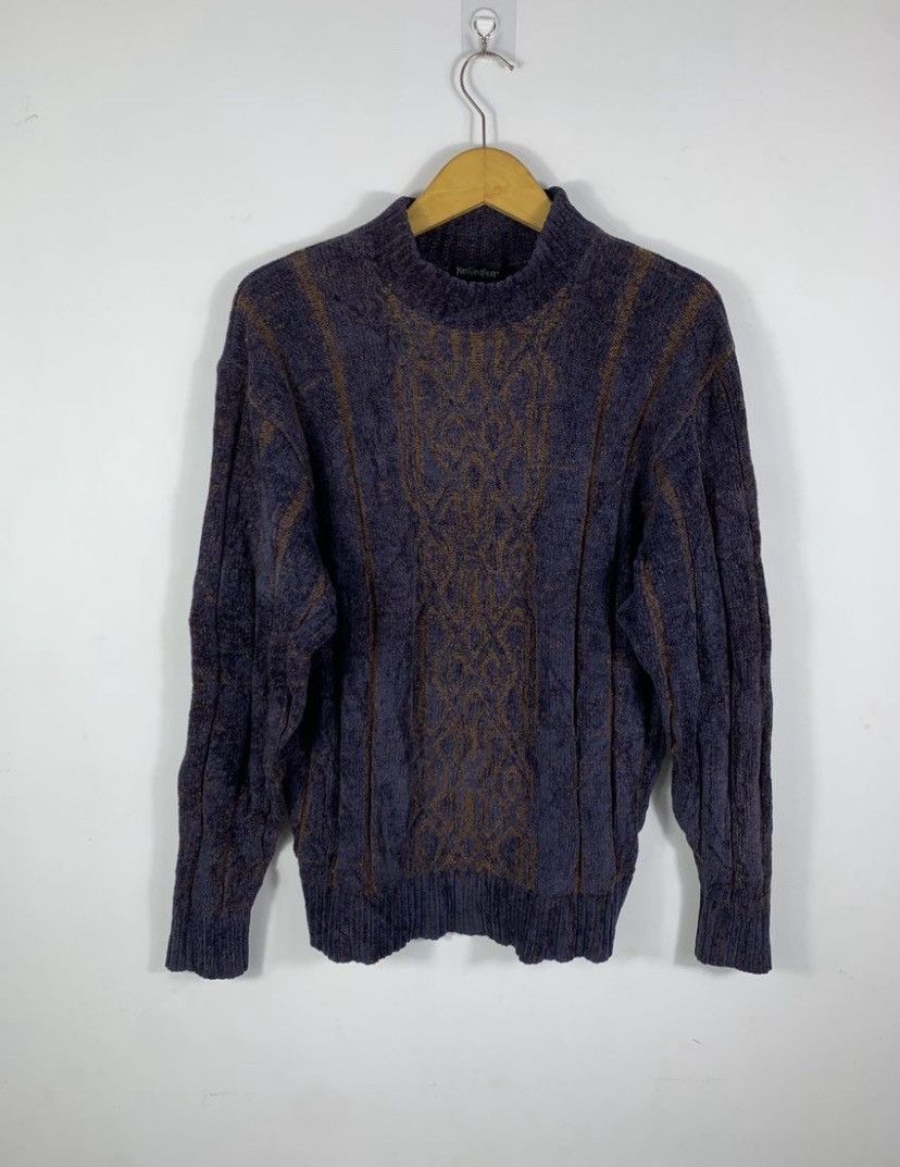 Yves Saint Laurent Yves Saint Laurent Knitwer Size US M / EU 48-50 / 2 - 1 Thumbnail