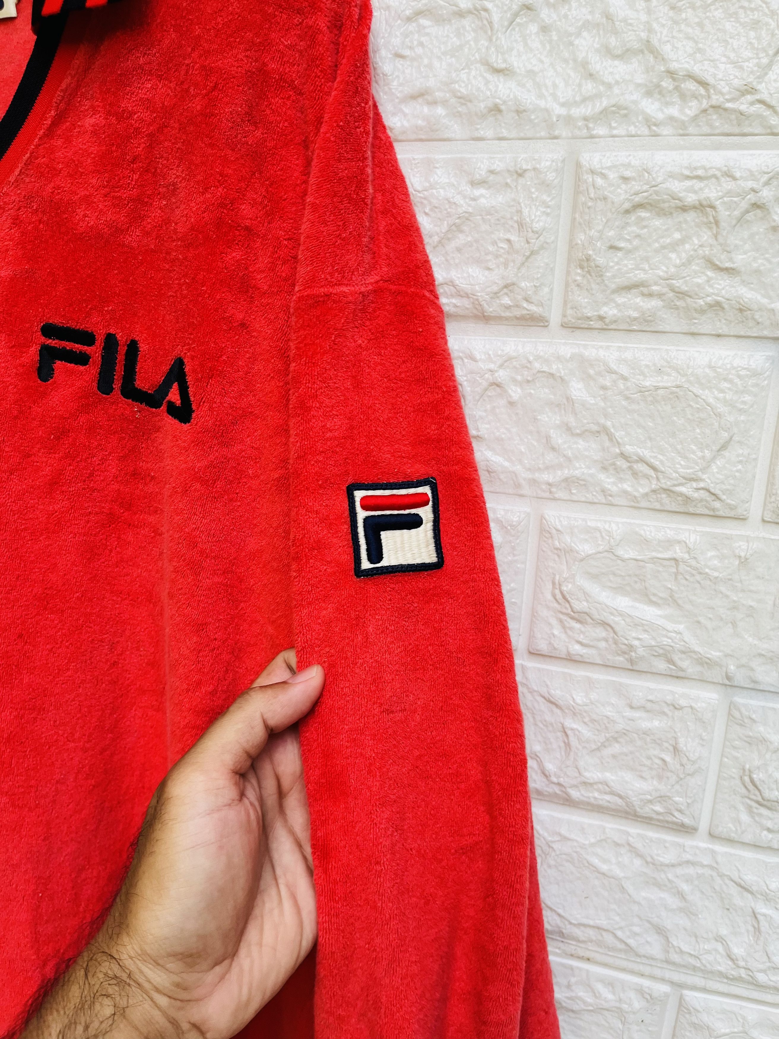Fila × Vintage Vintage Fila Big Logo Japanese Designer Fashion Style Size US XL / EU 56 / 4 - 7 Thumbnail
