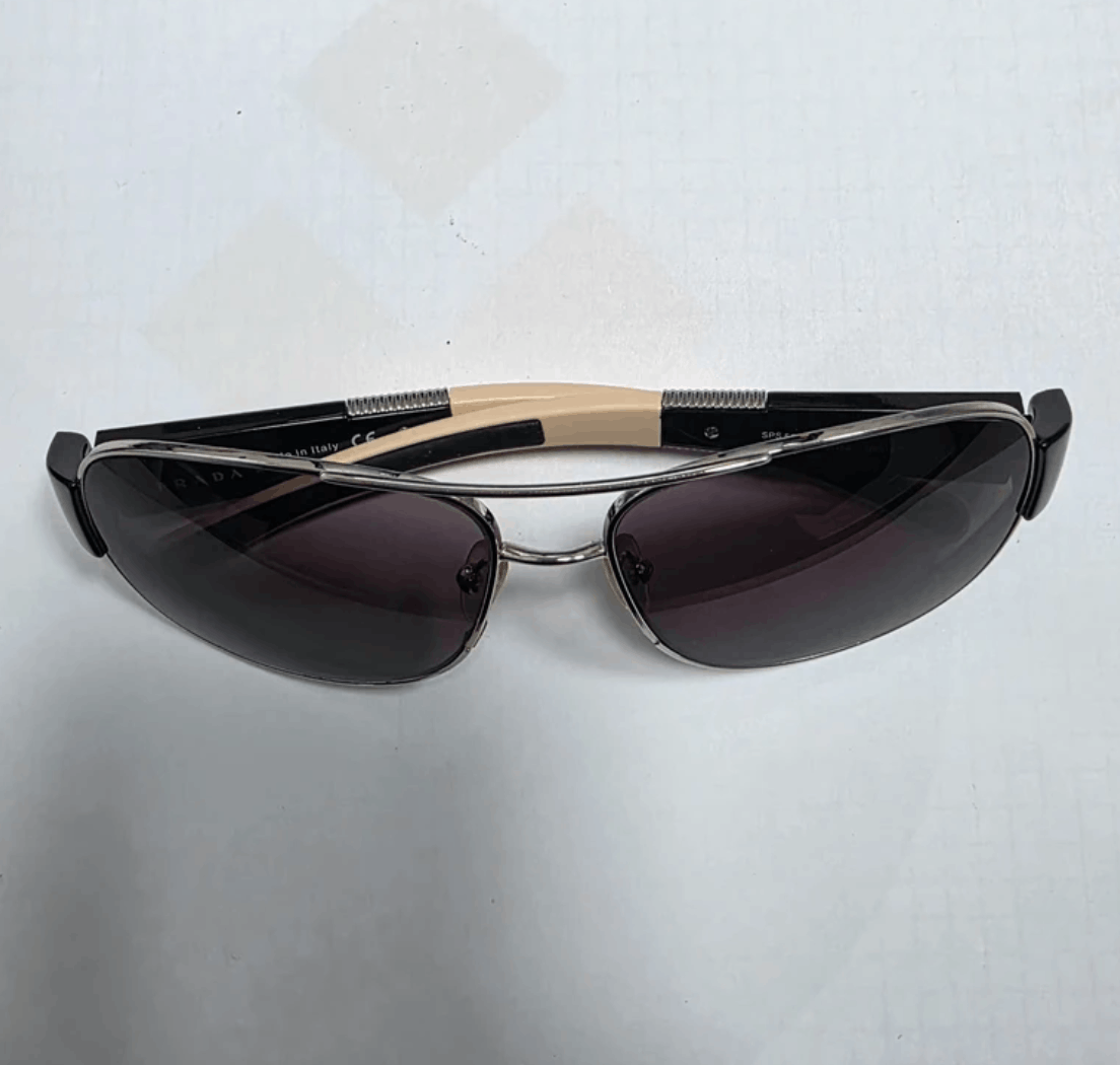 Prada PRADA Sunglasses Flame Star Sport Symbol Wrap Shield Mask Size ONE SIZE - 3 Thumbnail