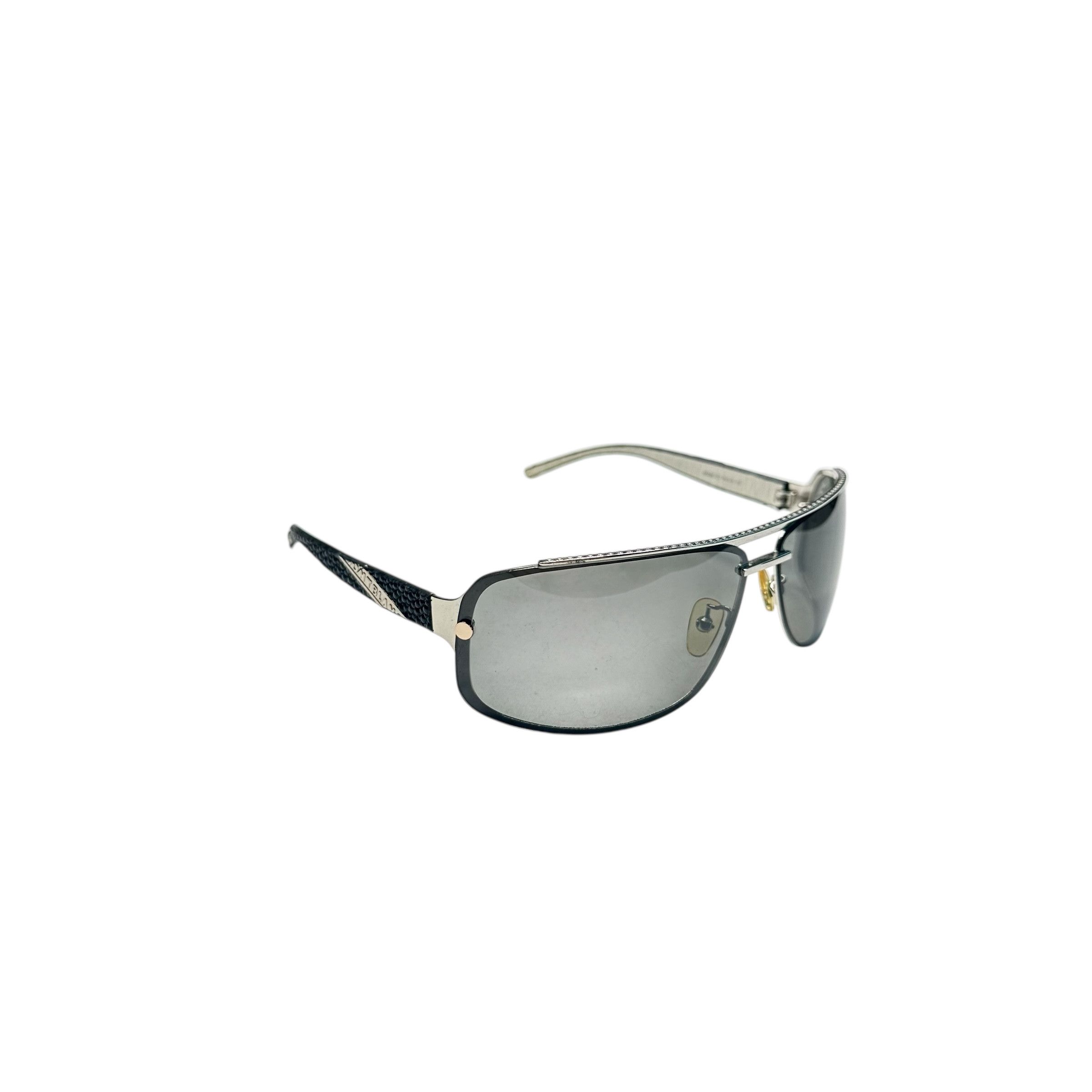 Montblanc Mont Blanc Leather Aviator Sunglasses Size ONE SIZE - 2 Thumbnail