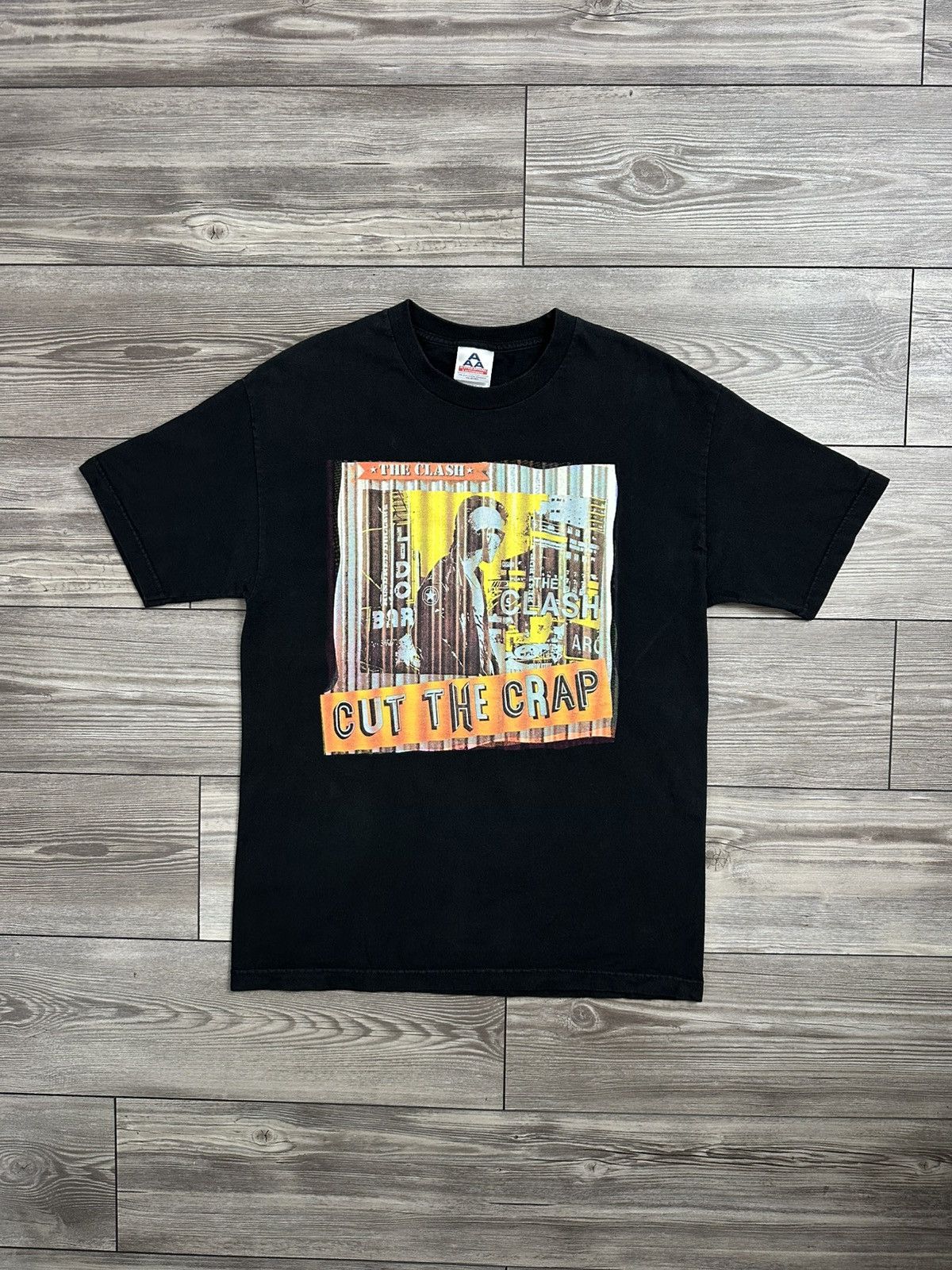 Band Tees Vintage Y2K The Clash Cut The Crap Band T Shirt Size US L / EU 52-54 / 3 - 1 Thumbnail