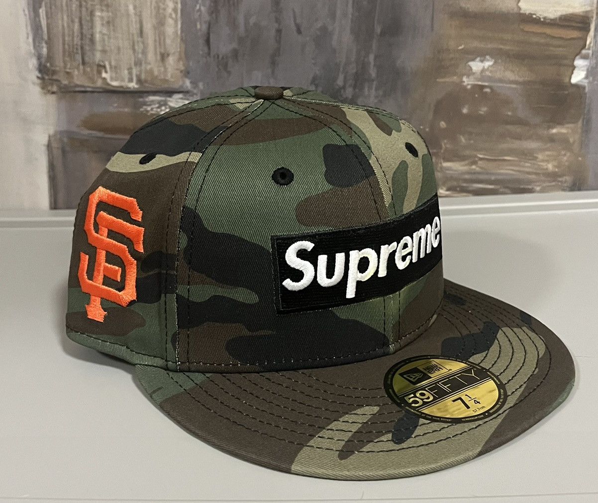Supreme MLB Teams Box Logo New Era カモ柄