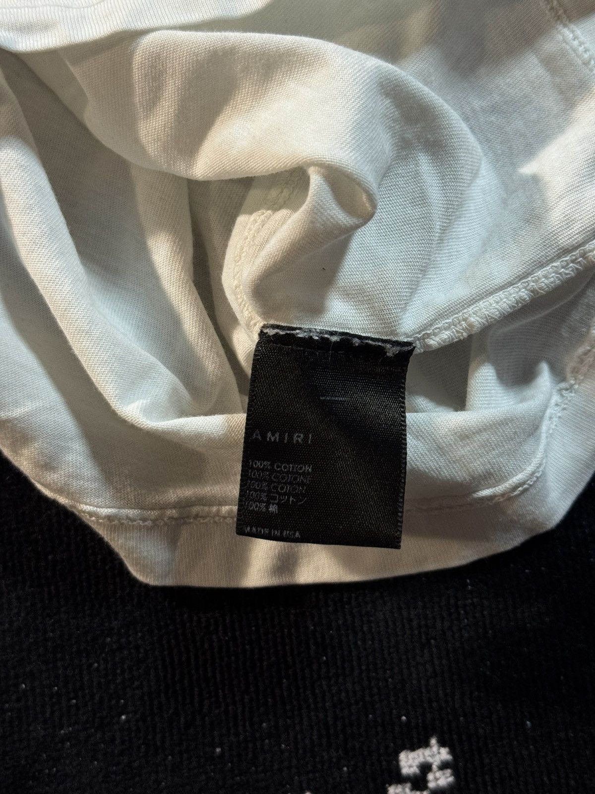 Amiri AMIRI WHITE CORE LOGO TEE Size US M / EU 48-50 / 2 - 7 Thumbnail