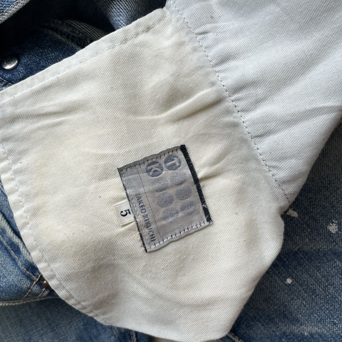Japanese Brand Vintage Takeo Kikuchi Faded Painter Jean Faded Pants MudWash Size US 36 / EU 52 - 8 Thumbnail
