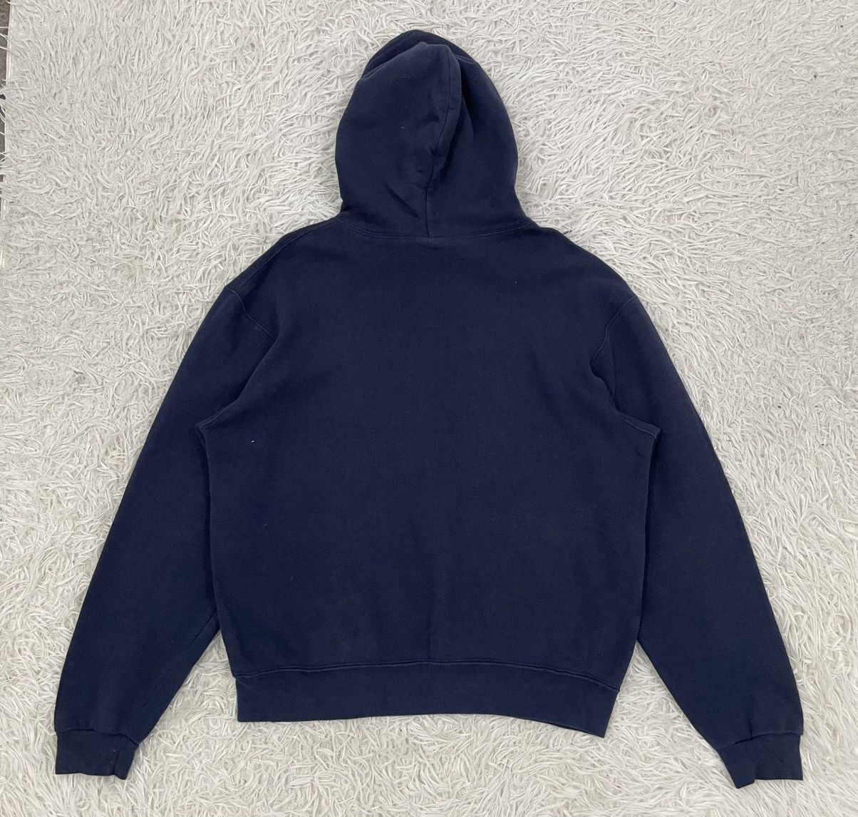 Soffe Vintage Navy Printed Hoodie By Soffe Size US M / EU 48-50 / 2 - 2 Thumbnail