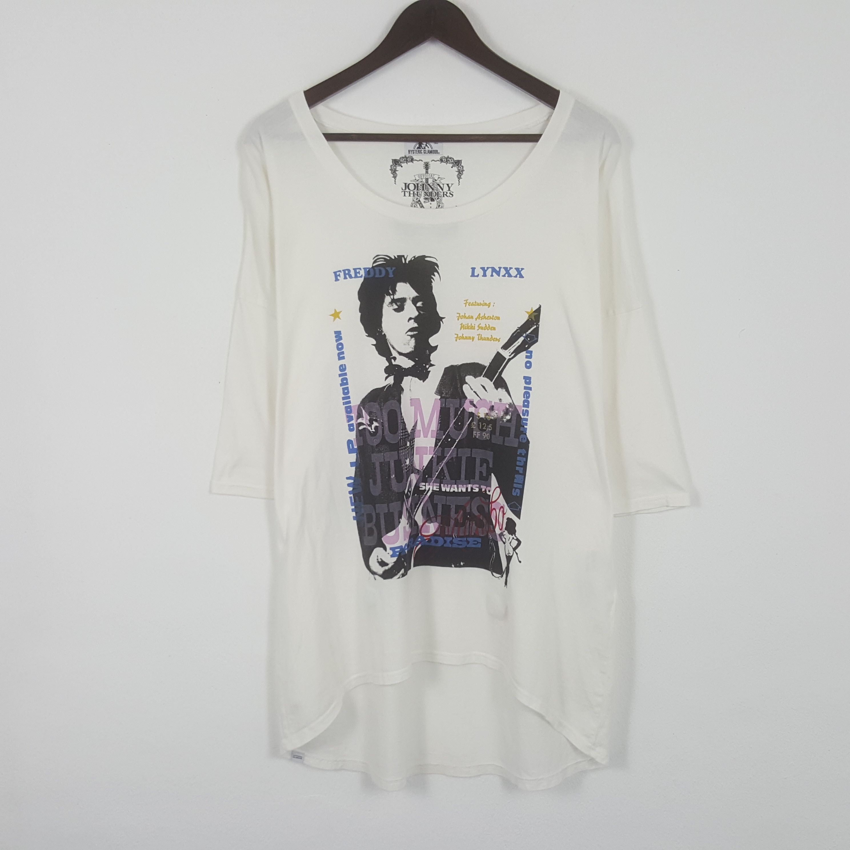 Hysteric x Johnny Thunders Paradise Long Sleeve Tshirt