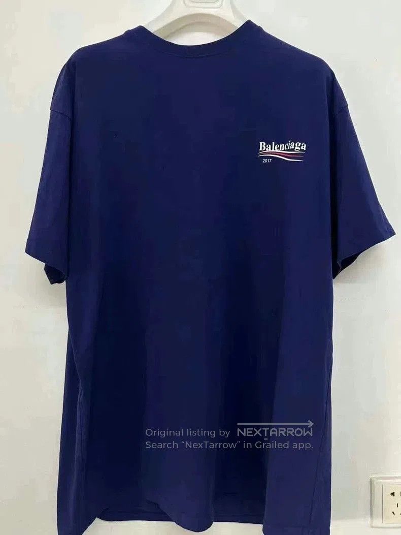 Other Balenciaga Blue Coke Short Sleeve Tee. Size US M / EU 48-50 / 2 - 1 Thumbnail