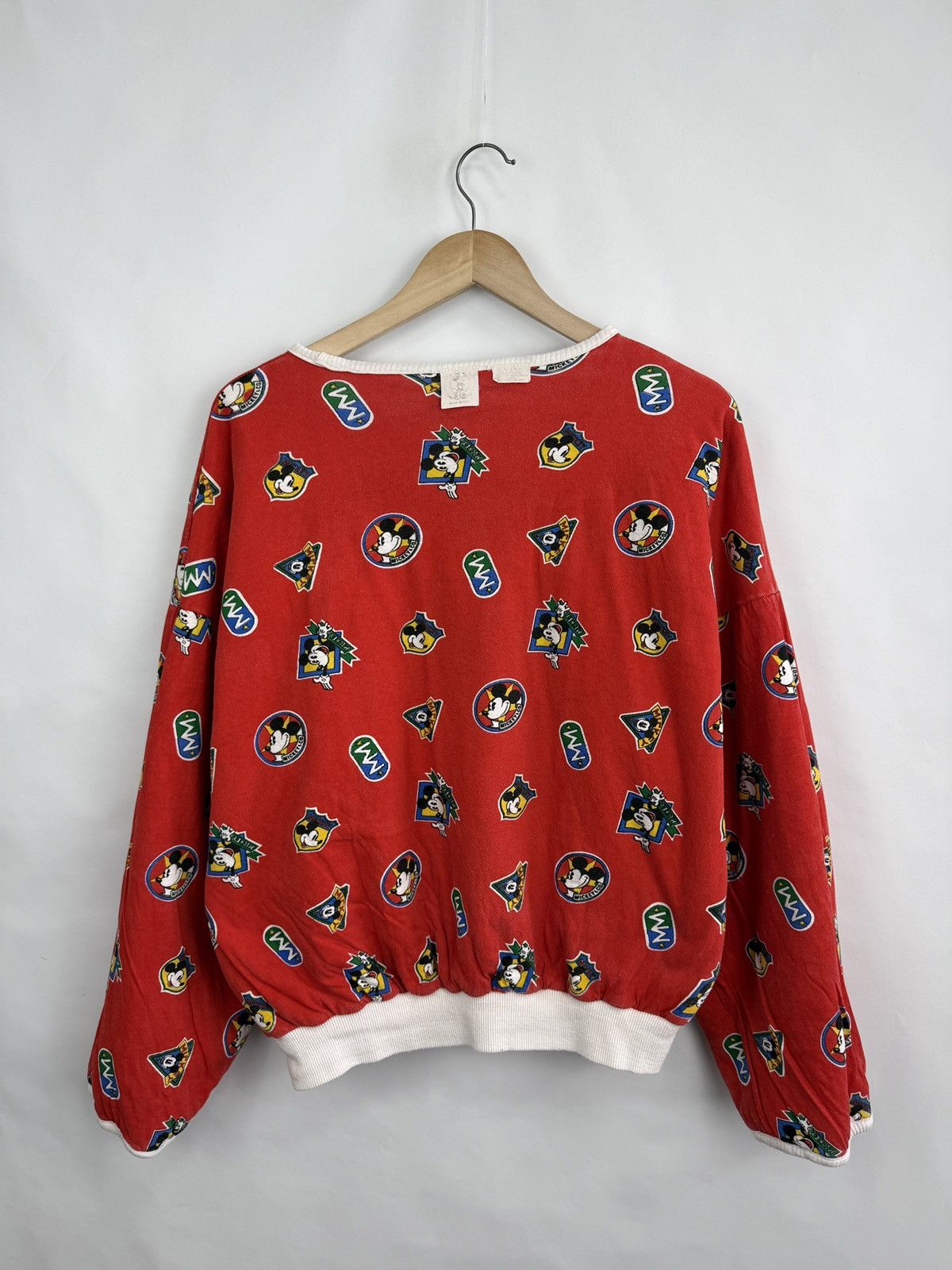 Disney 🇬🇧 Vtg 90s Disney Princess Diana Mickey Mouse Sporting Life Size US L / EU 52-54 / 3 - 11 Thumbnail