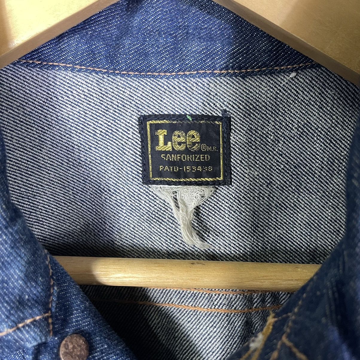 Lee Vintage Lee Sanforized Denim 101J Trucker Jacket Size US M / EU 48-50 / 2 - 7 Thumbnail