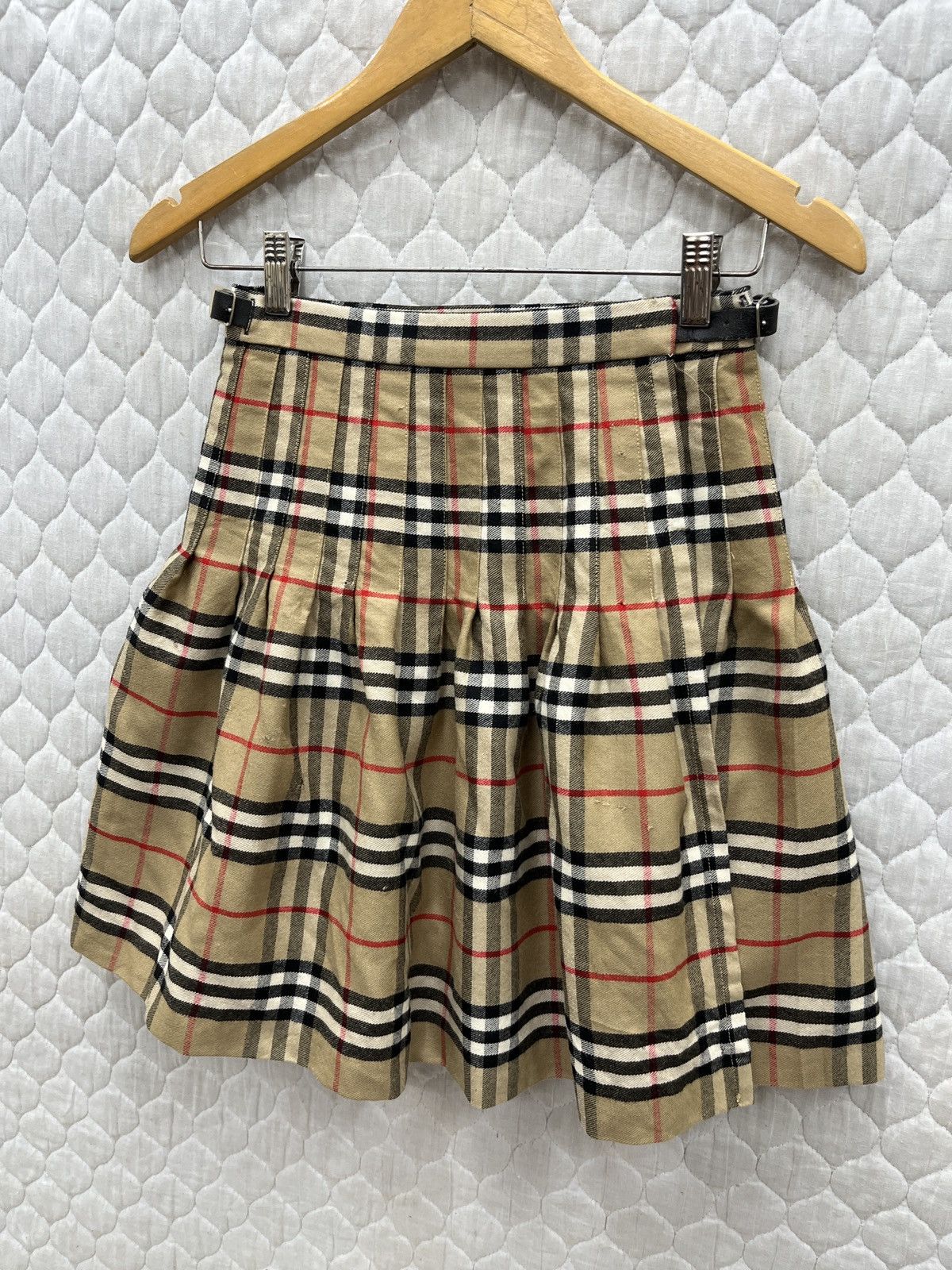 Burberry 🔥🔥🔥STEALS VTG BURBERRYS NOVA CHECK WOOL SKIRTS Size 25" / US 0 / IT 36 - 3 Thumbnail