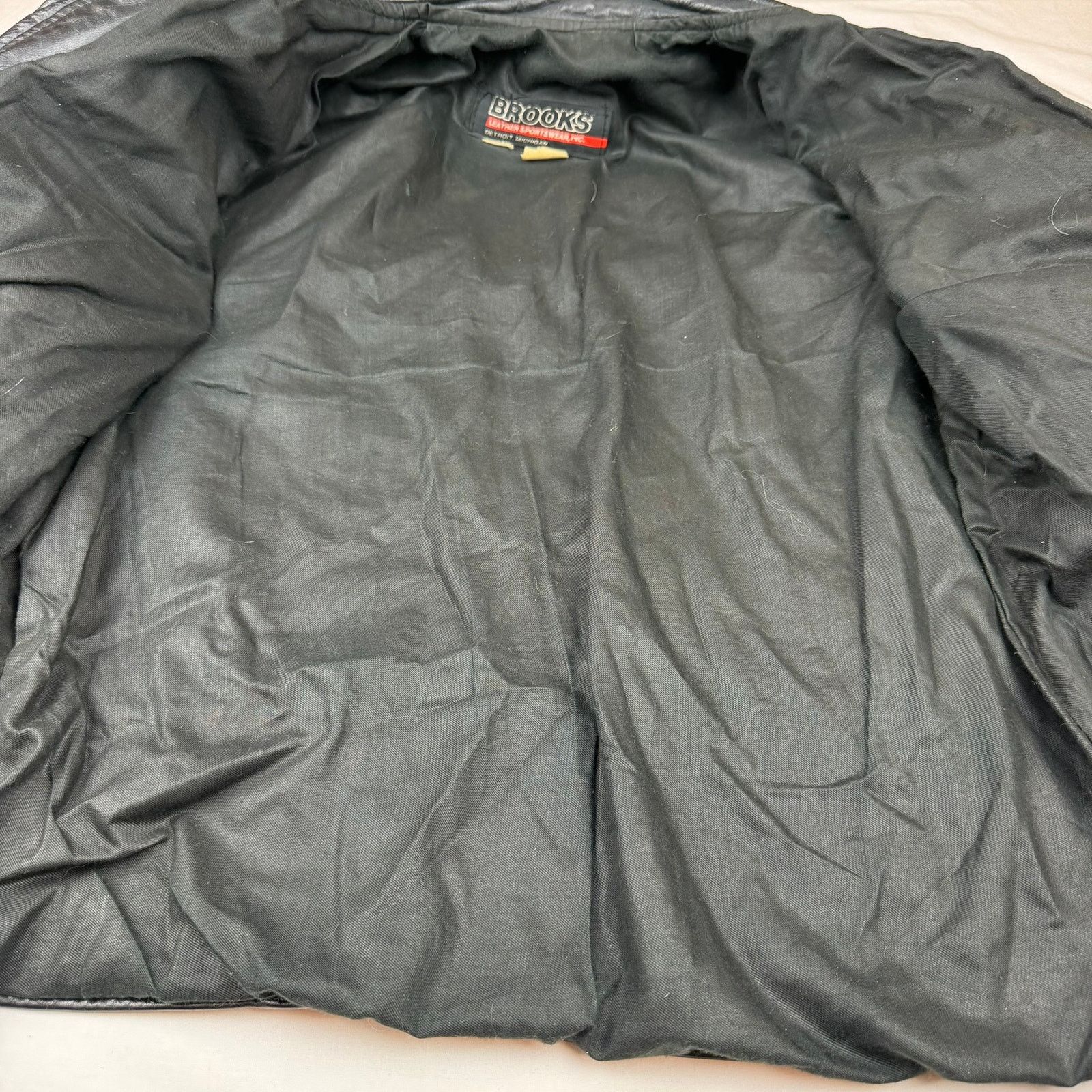 Brooks Brooks Leather Sportswear Vintage Moto Jacket Detroit Size US M / EU 48-50 / 2 - 6 Thumbnail