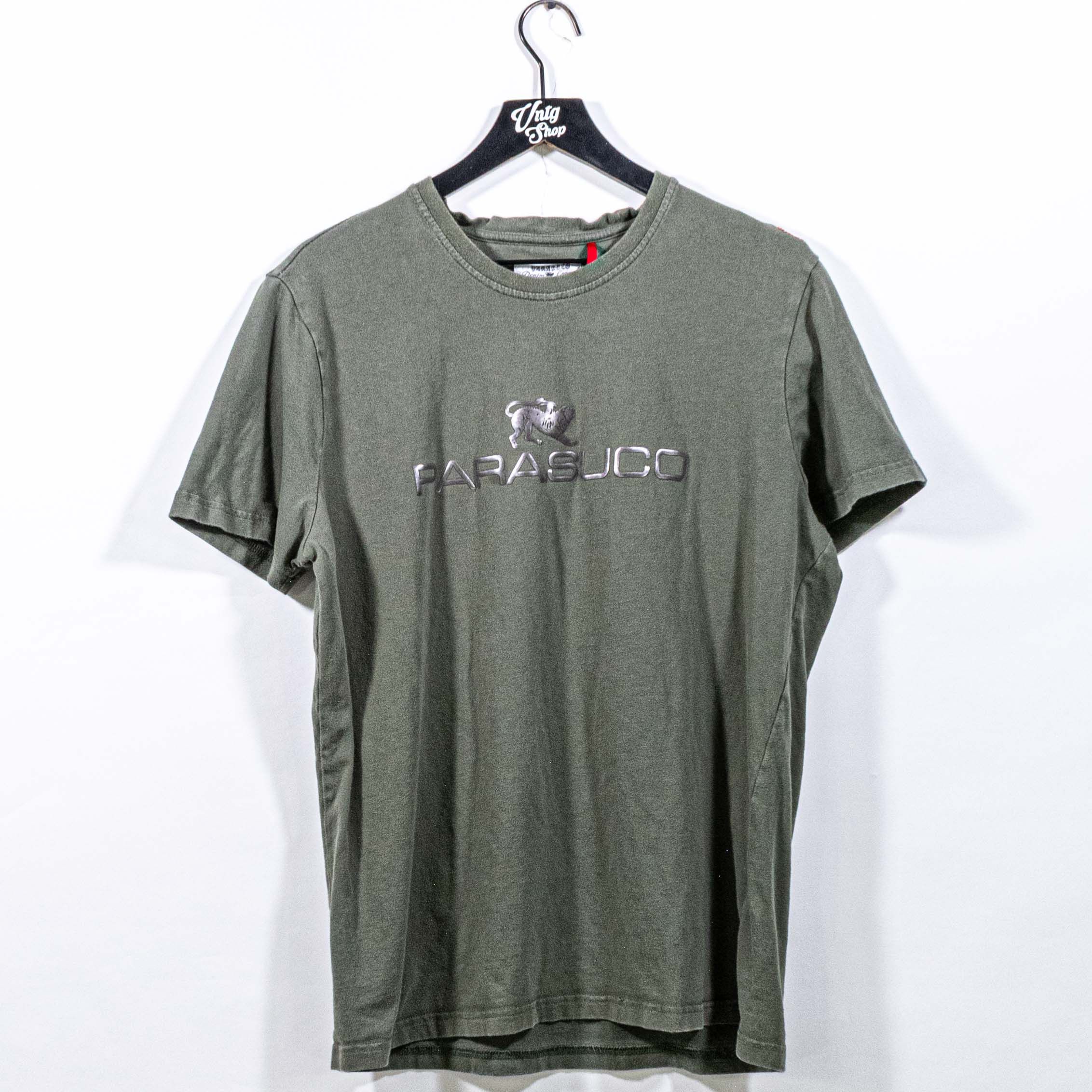 Parasuco Parasuco Jeans Logo Spell Out T-Shirt XL Y2K Hip Hop Skate Size US XL / EU 56 / 4 - 1 Thumbnail