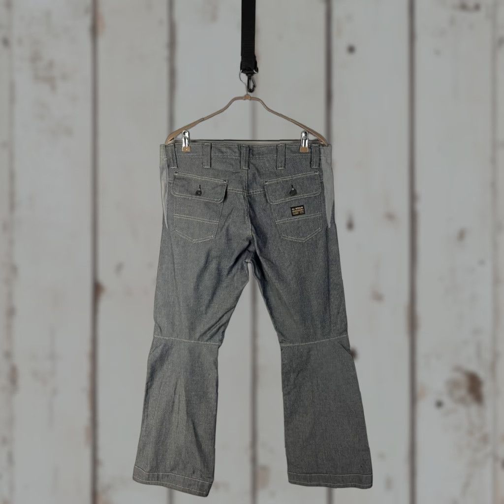 G-Star G-Star Raw Jeans Mens Shortcut Comwood 34 Gray Denim Cotton Button Fly Straight Regular 5-Pocket Mens Size US 34 / EU 50 - 1 Thumbnail