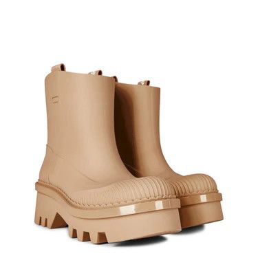 Chloe o1loc1c0325 CHC23 Raina Beach Boots in Brown Size US 7 / IT 37 - 3 Thumbnail