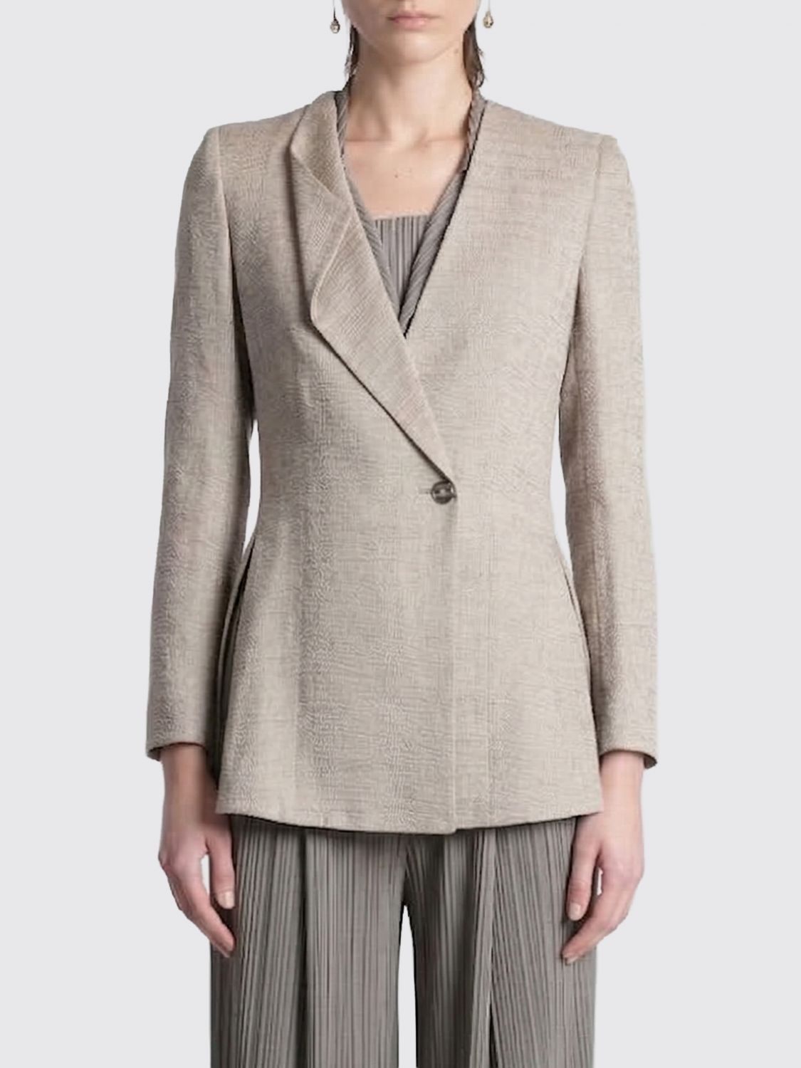 Giorgio Armani Giorgio Armani Jacket Woman Brown Size M / US 6-8 / IT 42-44 - 1 Thumbnail