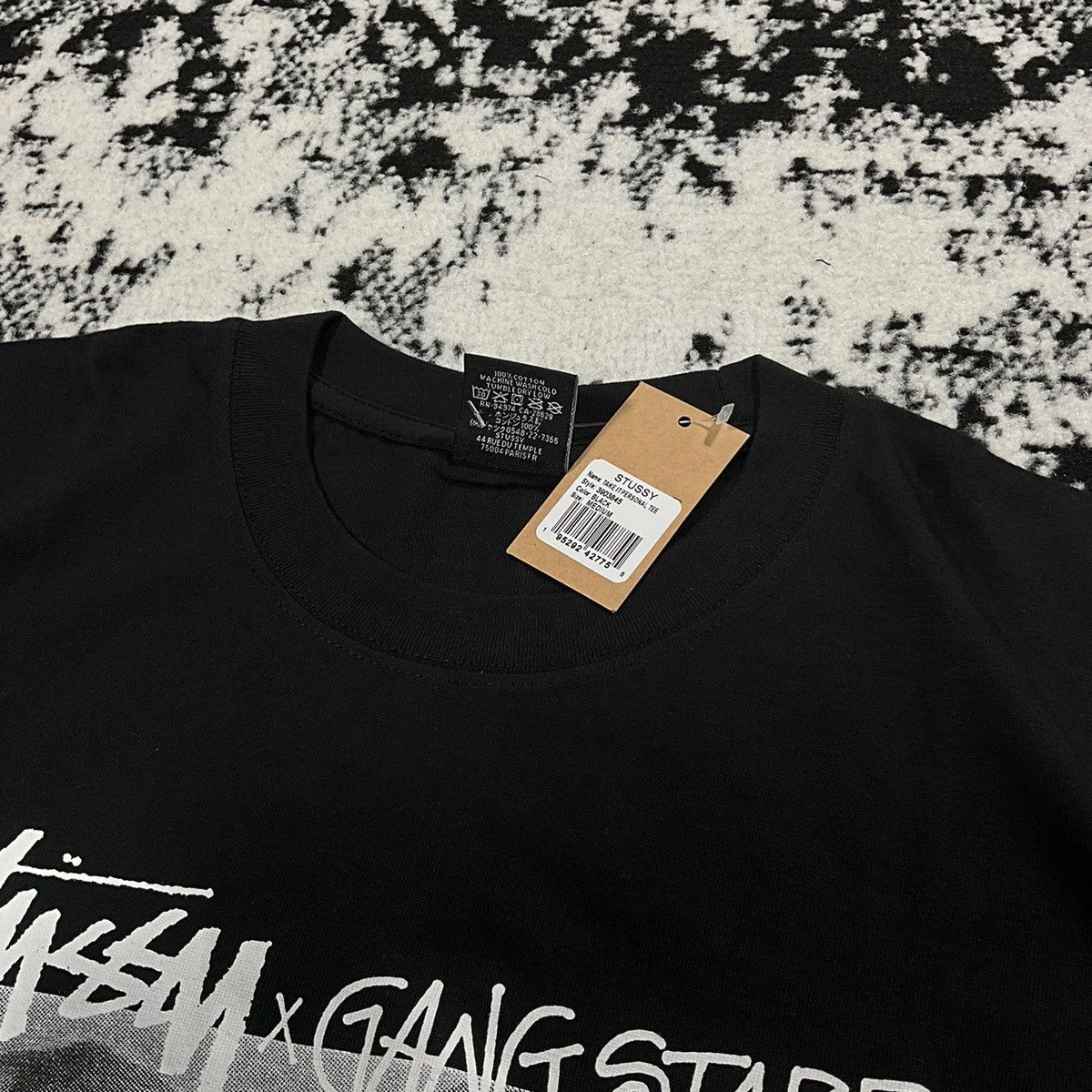 Other STUSSY GANGSTARR TAKE IT PERSONAL TEE IN BLACK - M Size US M / EU 48-50 / 2 - 6 Thumbnail