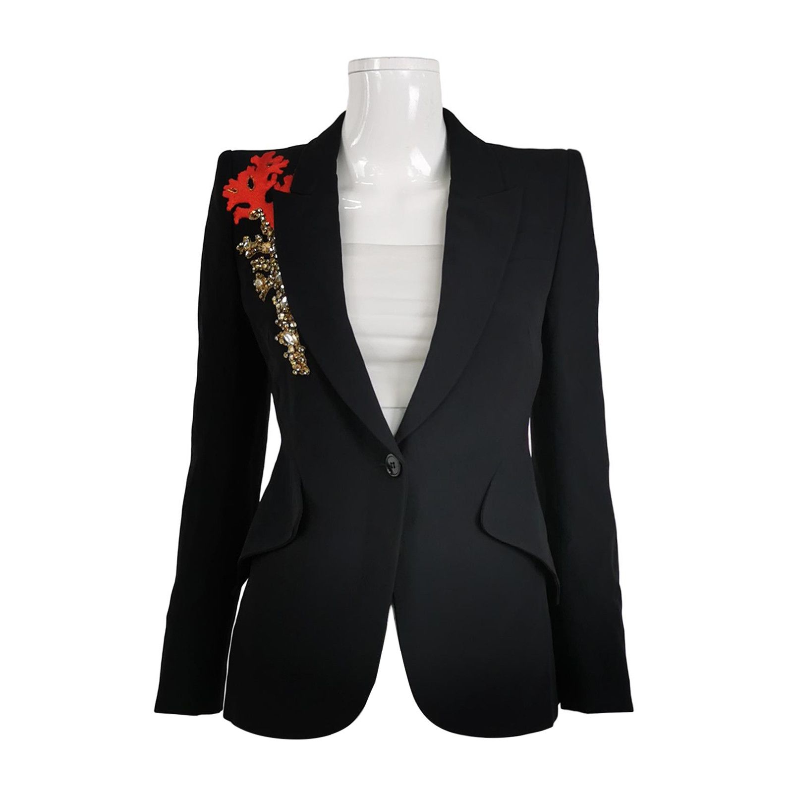 Alexander McQueen Alexander McQueen Women s Jackets Size S / US 4 / IT 40 - 1 Thumbnail