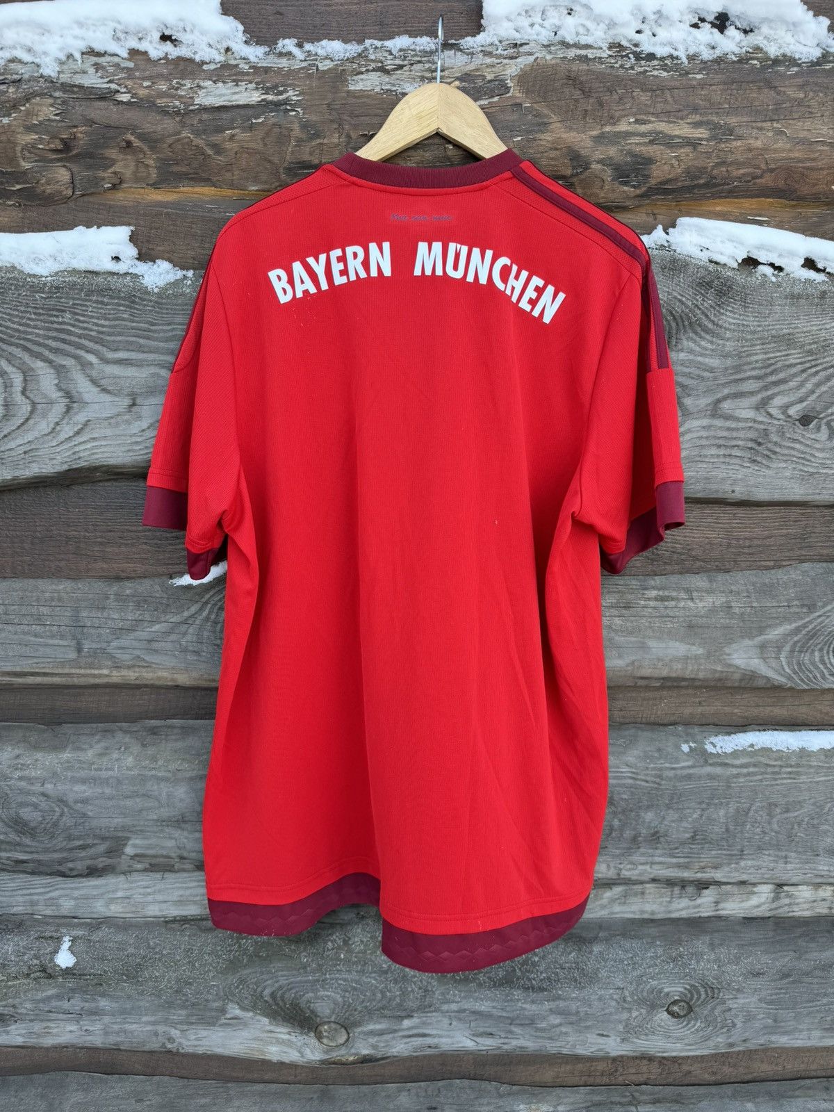 Adidas × Vintage 2015 Adidas Bayern Munich soccer jersey Size US XXL / EU 58 / 5 - 9 Thumbnail