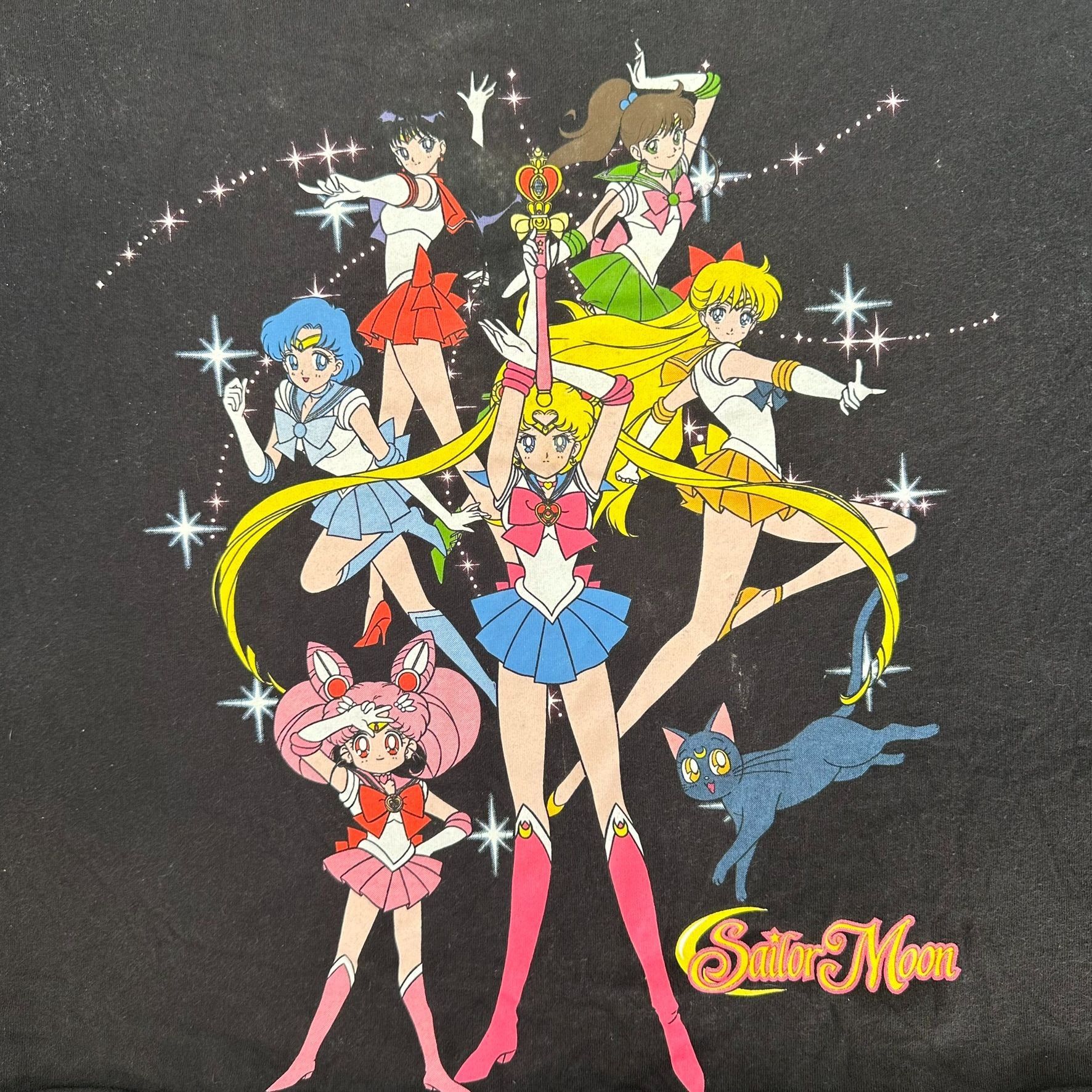 Japanese Brand Vintage Sailor Moon Cropped T-Shirt Japan Anime Crop Top Tee Size US S / EU 44-46 / 1 - 3 Thumbnail