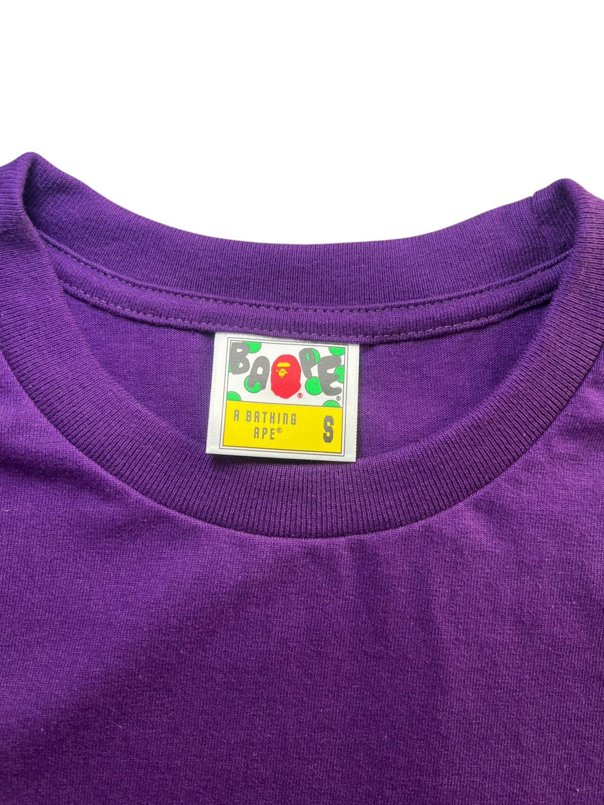 Bape Purple Bape Mitsudomoe TShirt Size US S / EU 44-46 / 1 - 3 Thumbnail