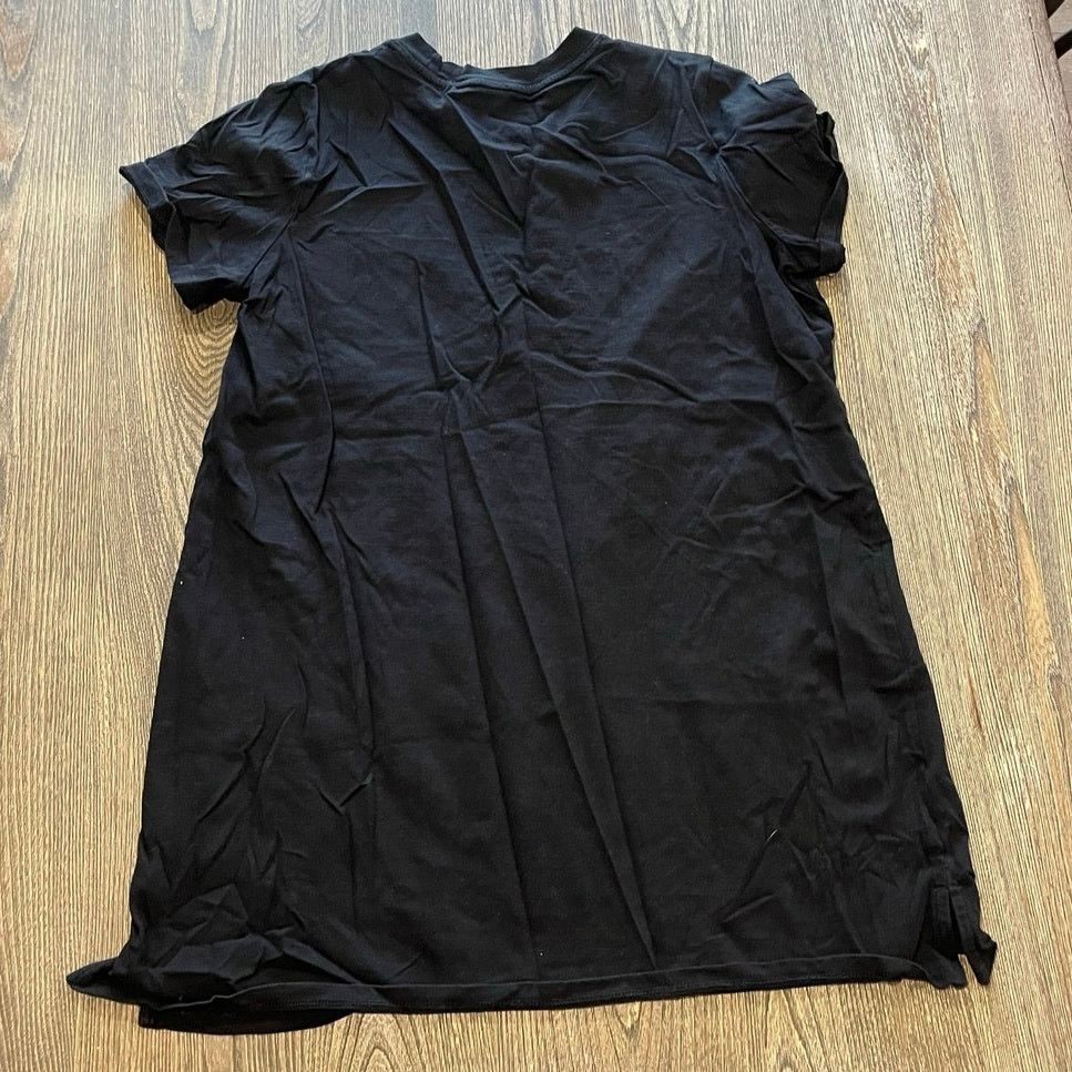 Old Navy Old Navy T-Shirt Mini Dress Short Sleeve Crewneck Black L Size L / US 10 / IT 46 - 4 Thumbnail
