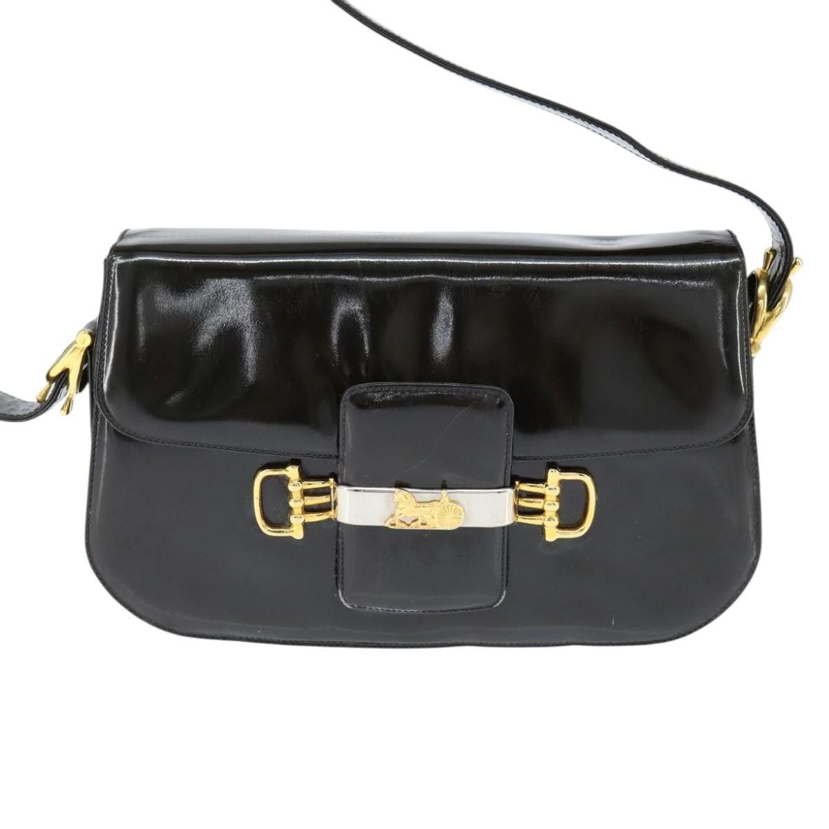 Celine Celine Vintage Carriage Flap Clutch Leather Size ONE SIZE - 1 Thumbnail