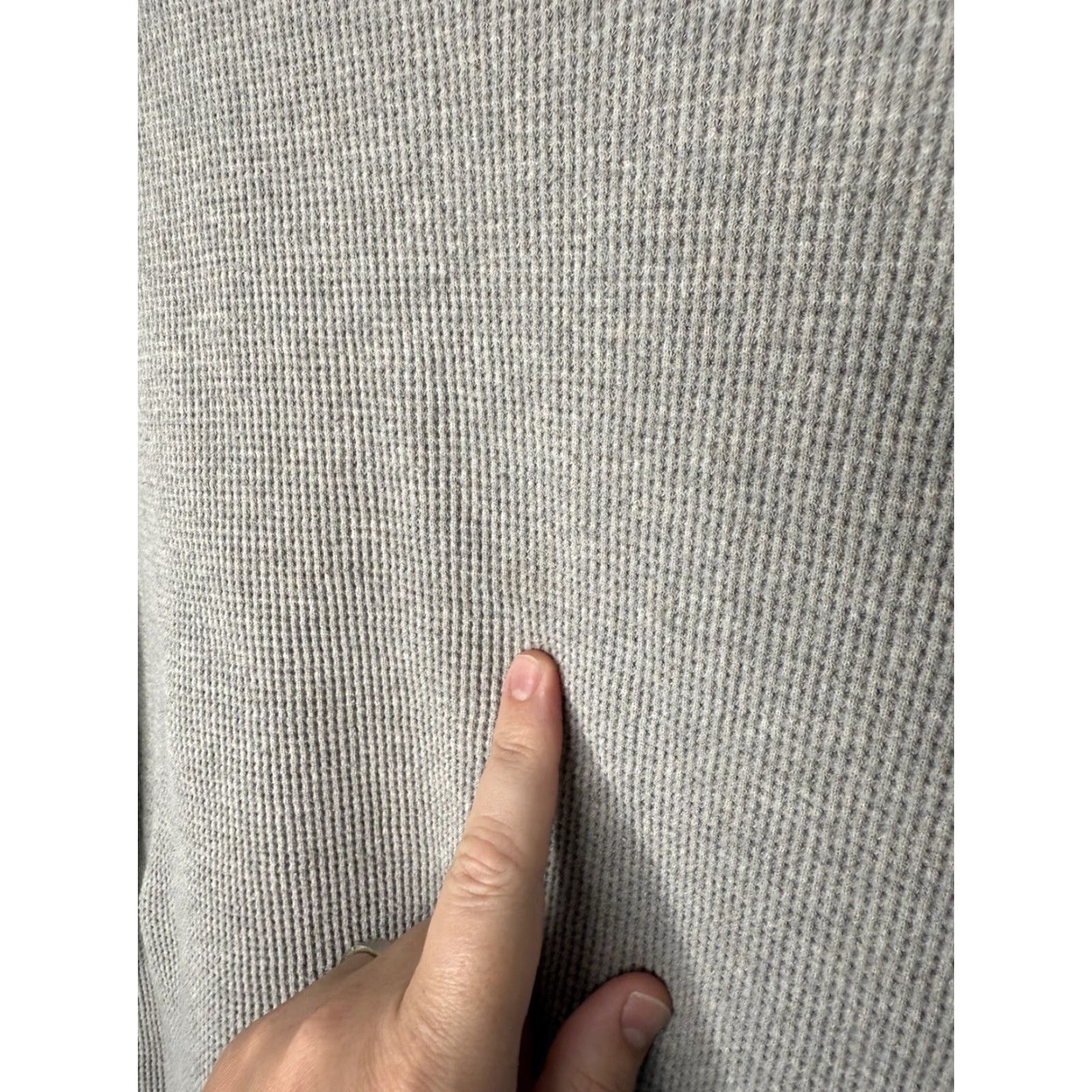 Polo Ralph Lauren VINTAGE Polo Ralph Lauren Casual Shirt Mens Medium Thermal Undershirt Gray Long Sleeve Knit Cotton Logo Classic Designer Sleepshirt Size US M / EU 48-50 / 2 - 5 Thumbnail