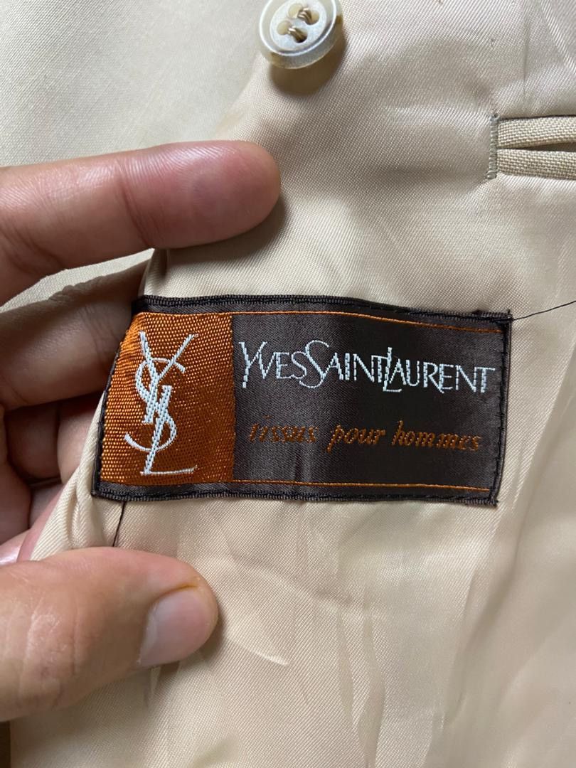 Yves Saint Laurent Yves Saint Laurent Mitsukoshi Single Breasted Blazer (182) Size US XS / EU 42 / 0 - 2 Thumbnail