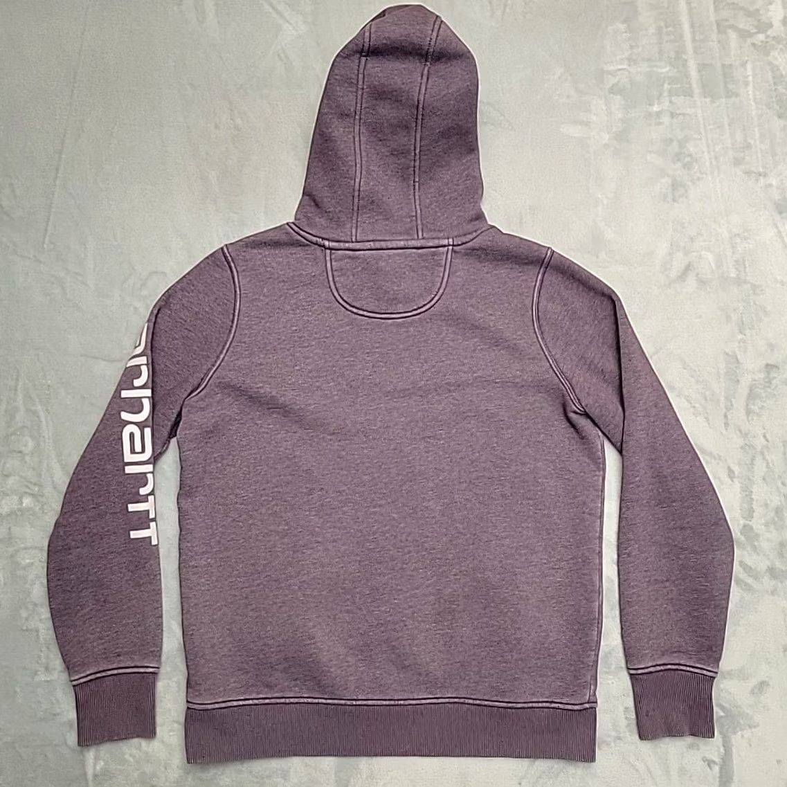 Carhartt Carhartt Hoodie Womens M Purple Relaxed Fit Hooded Sweatshirt Workwear Size M / US 6-8 / IT 42-44 - 6 Thumbnail