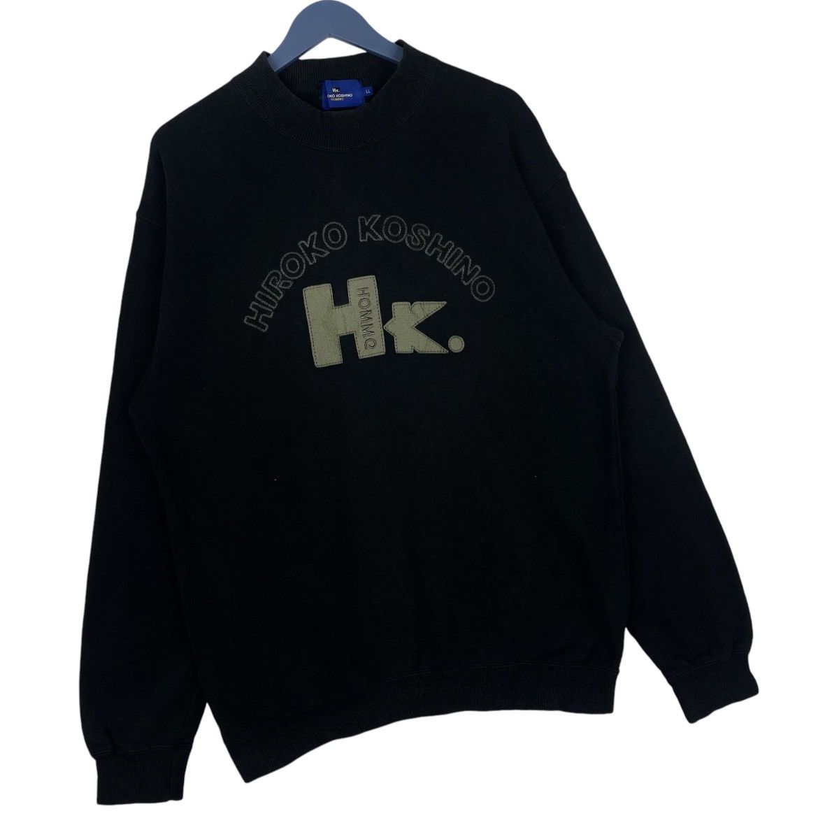 Hiroko Koshino Homme Hiroko Koshino Homme Sweatshirt Crewneck Pullover Jumper Size US XL / EU 56 / 4 - 4 Thumbnail