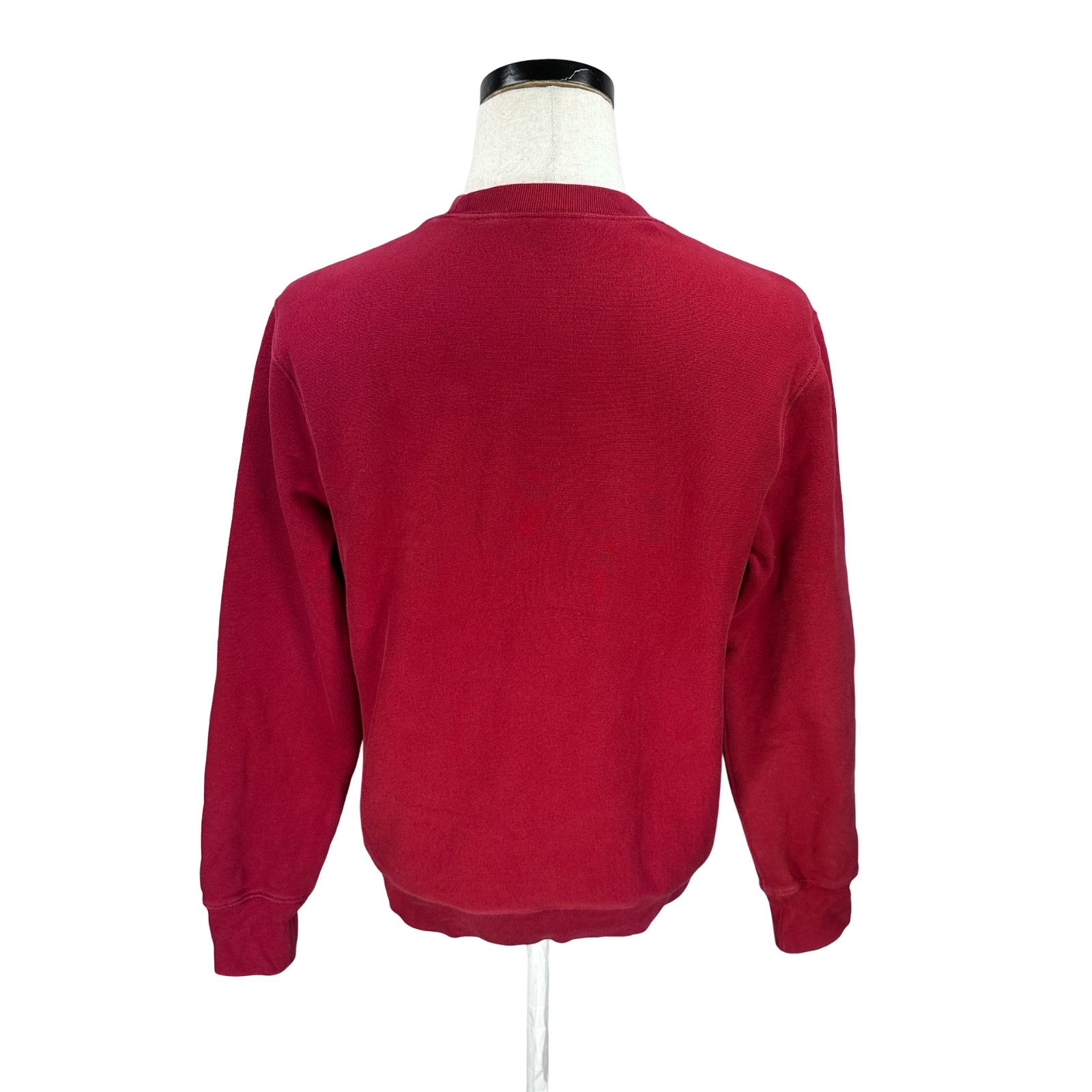 J.Crew J.Crew Sportswear Sweatshirt Men S Red Fleece Lined Crewneck Size US S / EU 44-46 / 1 - 4 Thumbnail