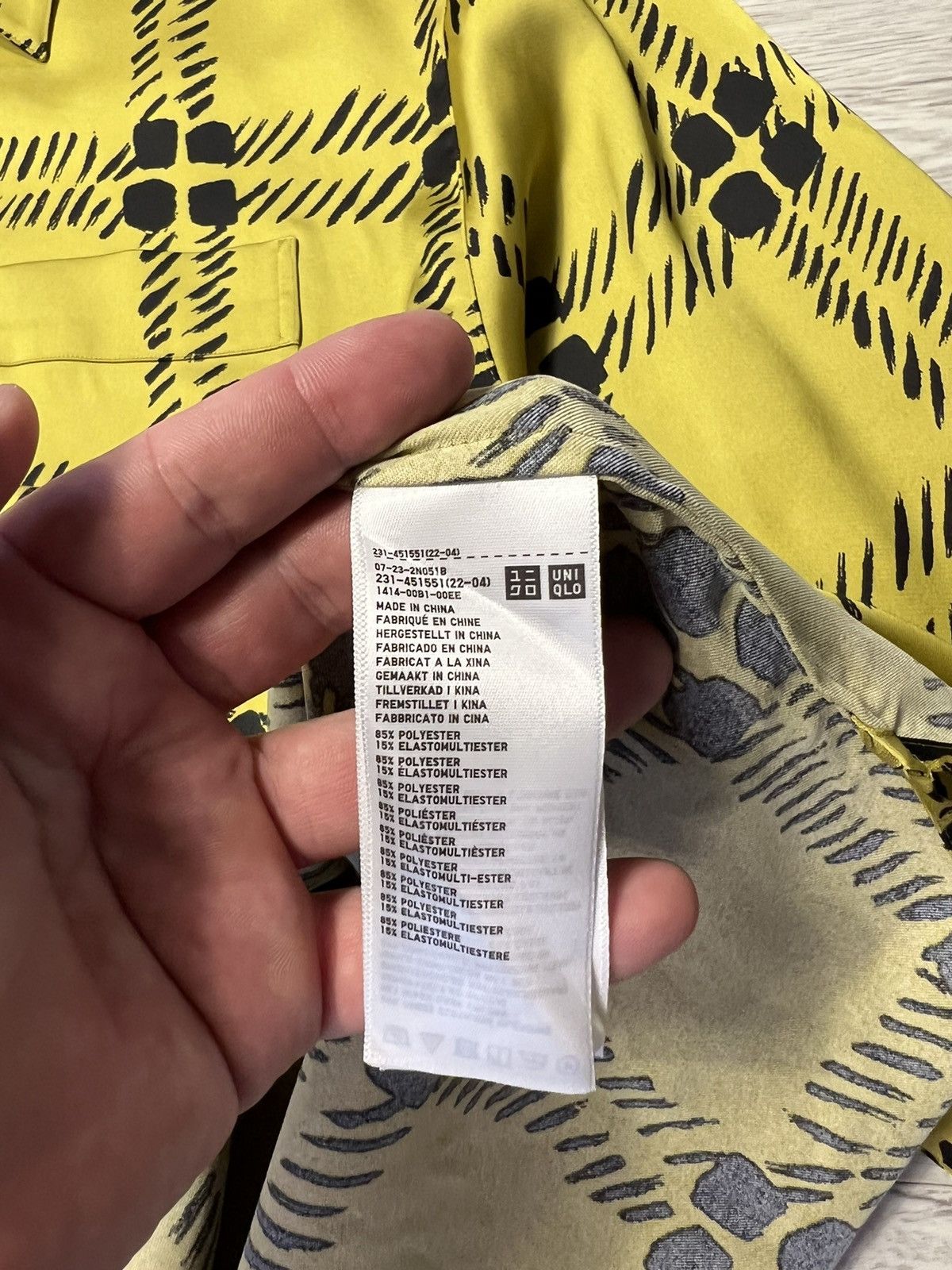 Marni × Uniqlo UniQlo x Marni Oversized Buton Up Shirt Women’s Size M Size M / US 6-8 / IT 42-44 - 12 Thumbnail