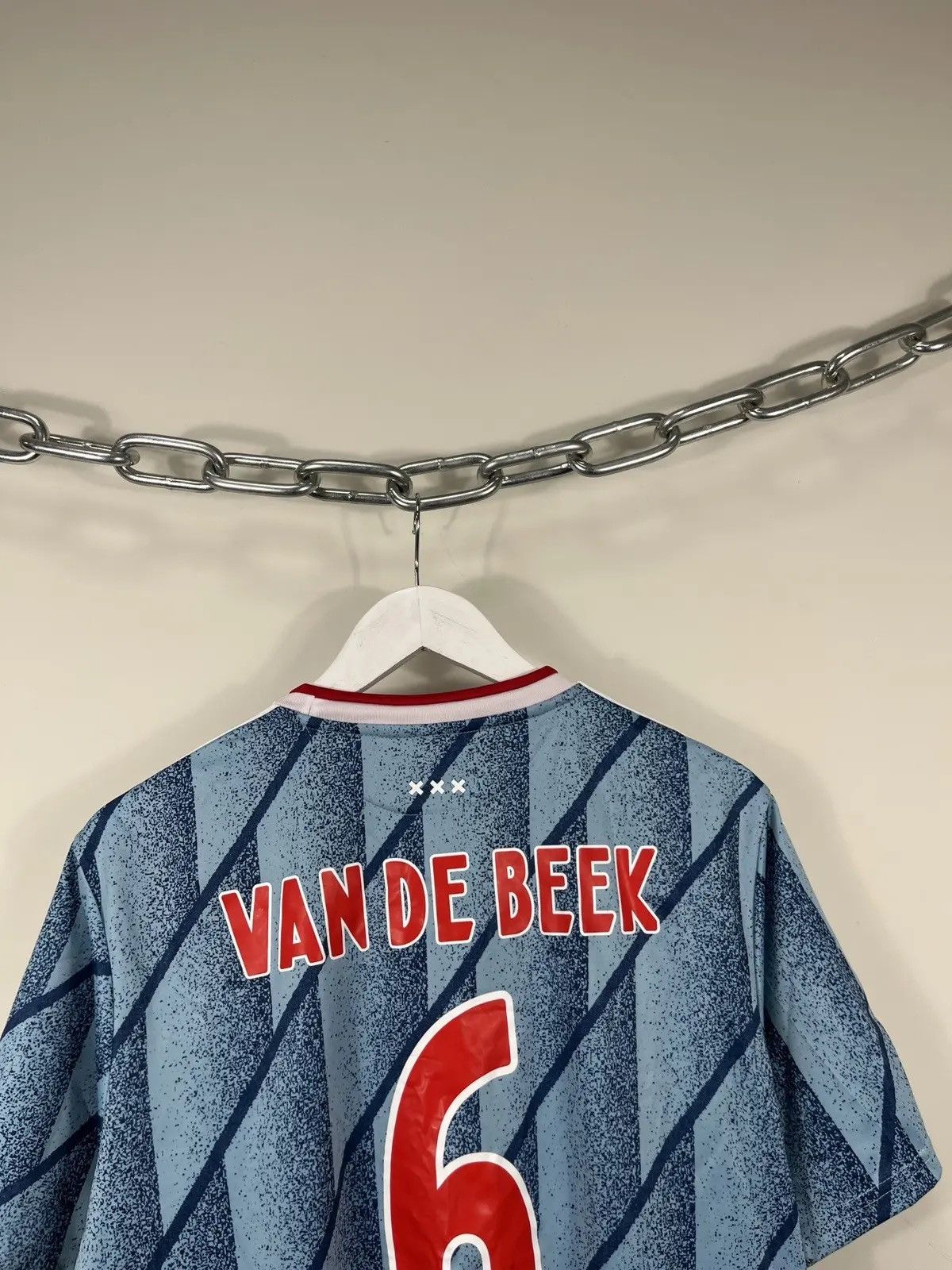 Adidas Adidas Ajax 2020/21 Van De Beek NEW Football Soccer Jersey Size US L / EU 52-54 / 3 - 11 Thumbnail