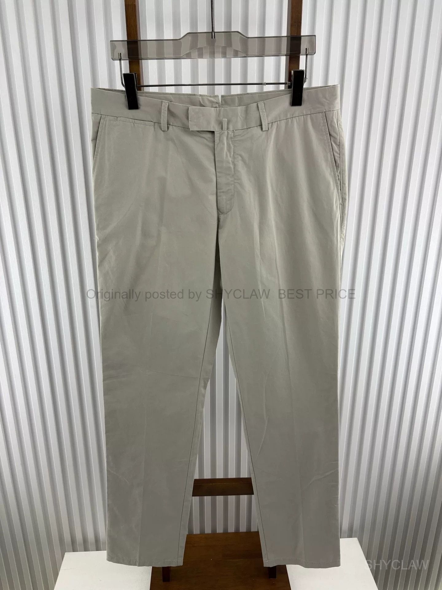 Z Zegna Z Zegna Stretch Casual Trousers Minor BFAJDEF441 Size US 36 / EU 52 - 1 Thumbnail