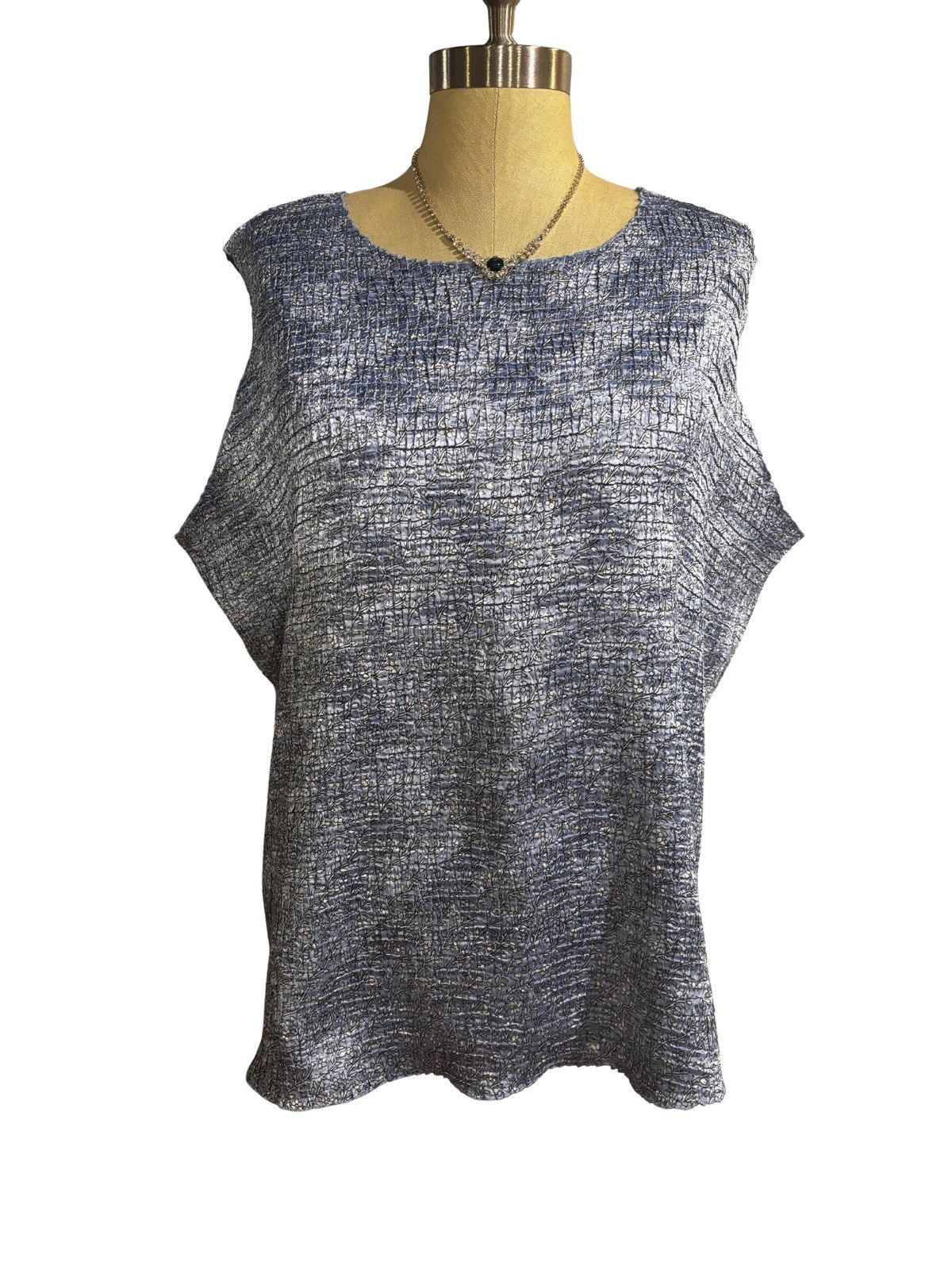 Other Blue sleeveless Top.wt1088 Size XL / US 12-14 / IT 48-50 - 1 Thumbnail