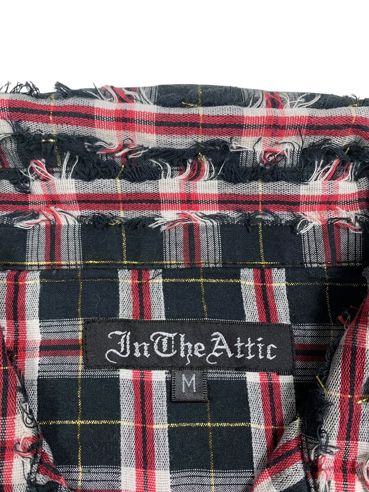 Japanese Brand 2000s In The Attic Punk Bondage Style Shirt Size US M / EU 48-50 / 2 - 4 Thumbnail