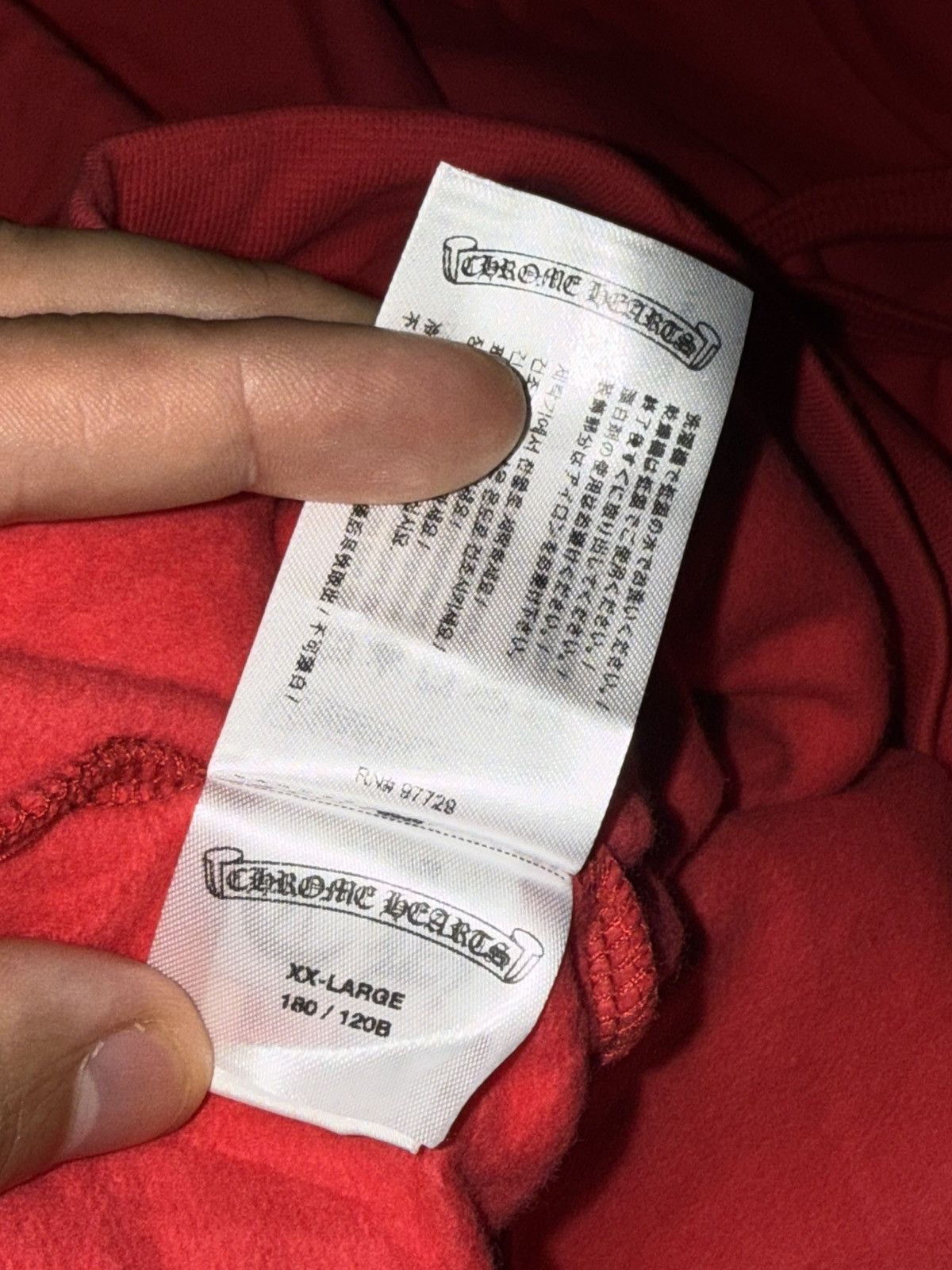Chrome Hearts Chrome hearts logo hoodie Size US XXL / EU 58 / 5 - 7 Thumbnail