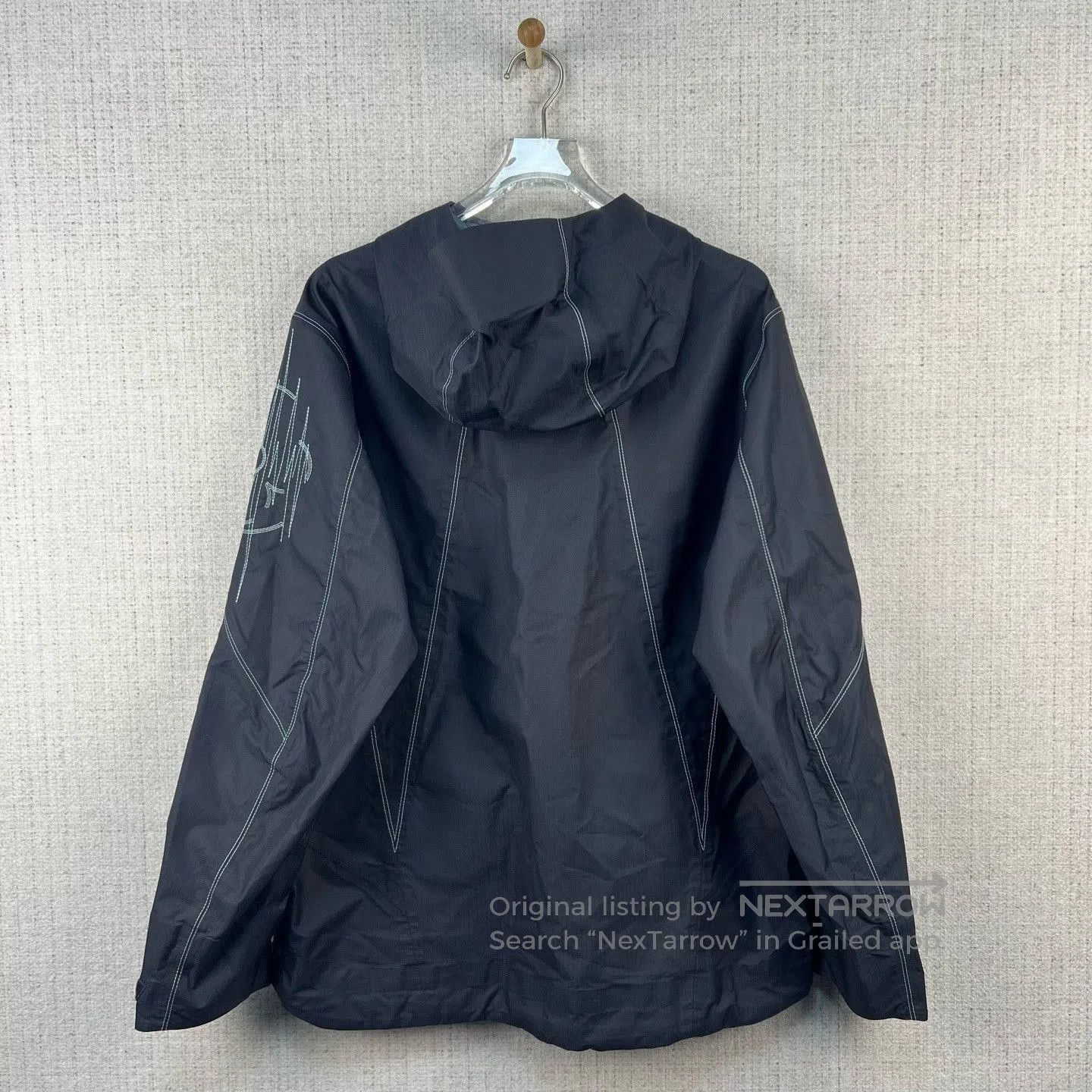 Louis Vuitton Louis Vuitton FW22 Logo Embroidered Zip Hooded Jacket. Size US L / EU 52-54 / 3 - 3 Thumbnail