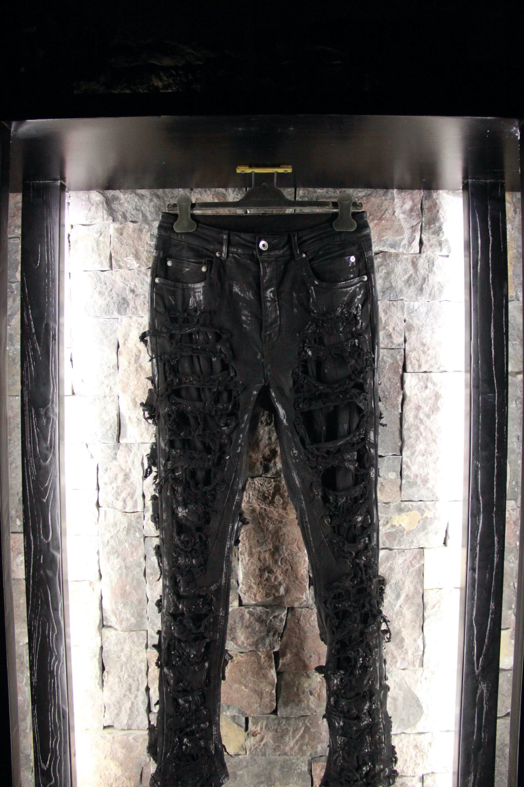 Rick Owens Rick Owens Black Jeans Men 30 Size US 30 / EU 46 - 1 Thumbnail