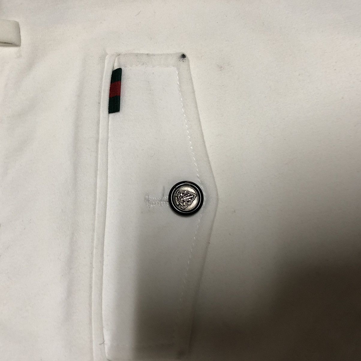 Gucci × Vintage Gucci 34w skinny Equestrian Stripe Pants Size US 34 / EU 50 - 7 Thumbnail