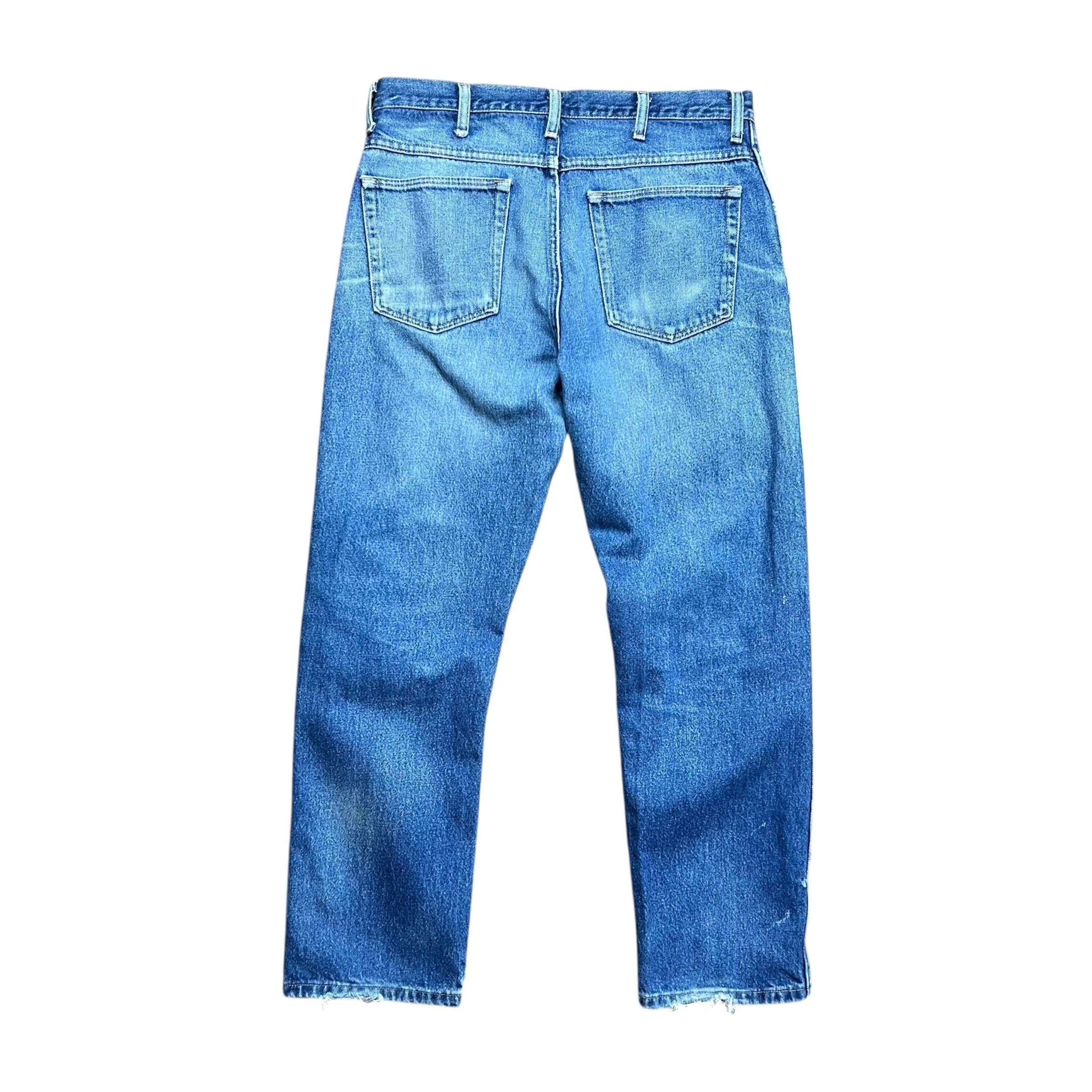 Vintage Legendary Gold Faded Light Wash Jeans - 32" Size US 32 / EU 48 - 8 Thumbnail