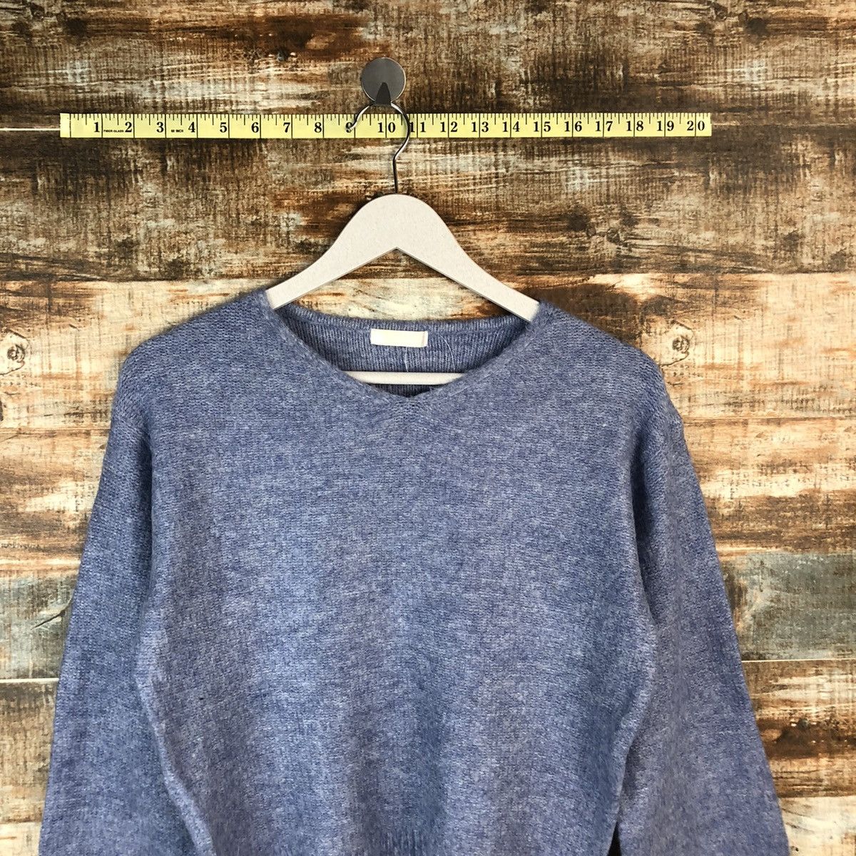 Homespun Knitwear × Japanese Brand Dreskip Blue Knitwear #A1337 Size S / US 4 / IT 40 - 2 Thumbnail