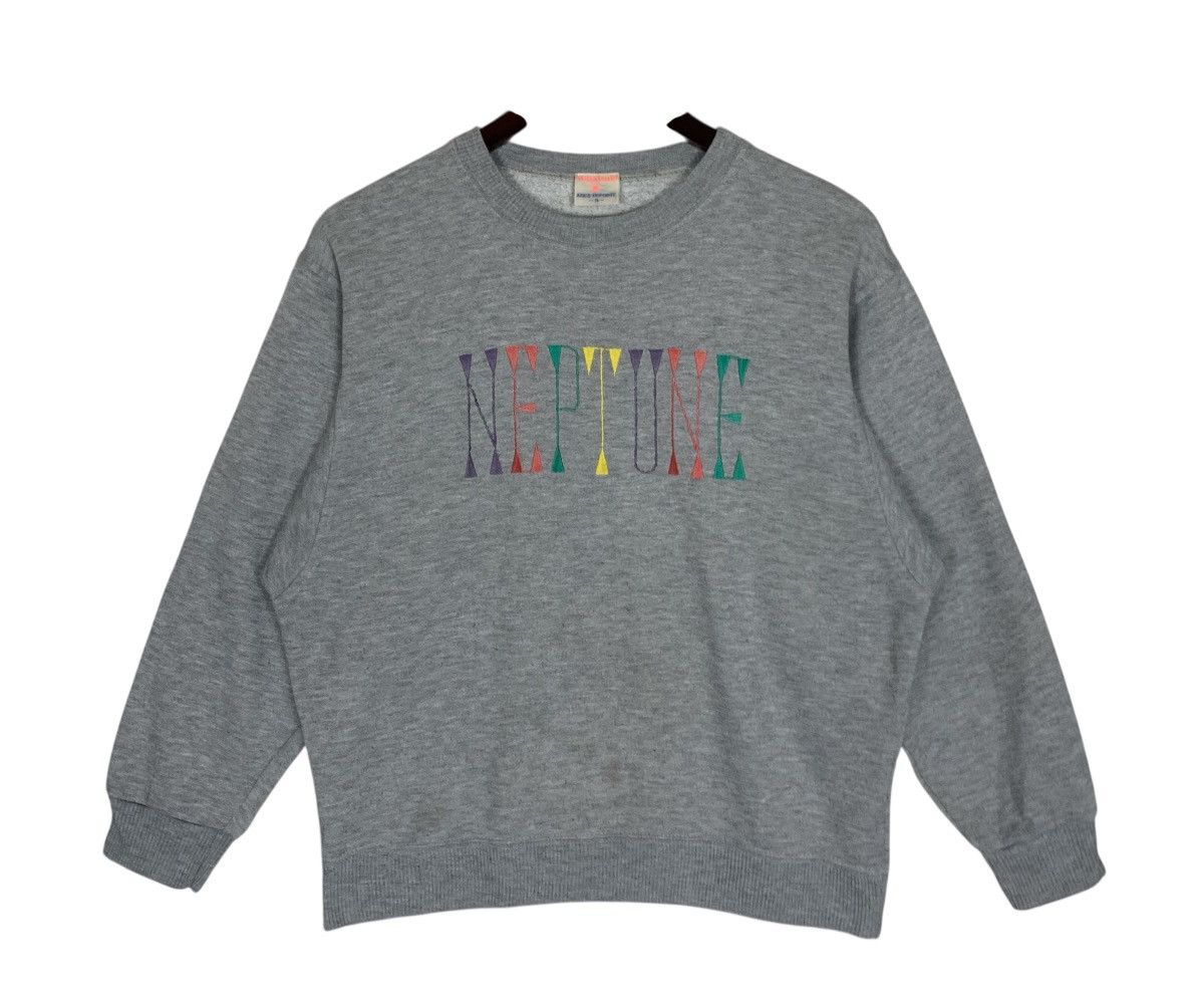 Asics Vintage Neptune Asics Deporte JapaneseBrand Sweatshirt Size M / US 6-8 / IT 42-44 - 2 Thumbnail