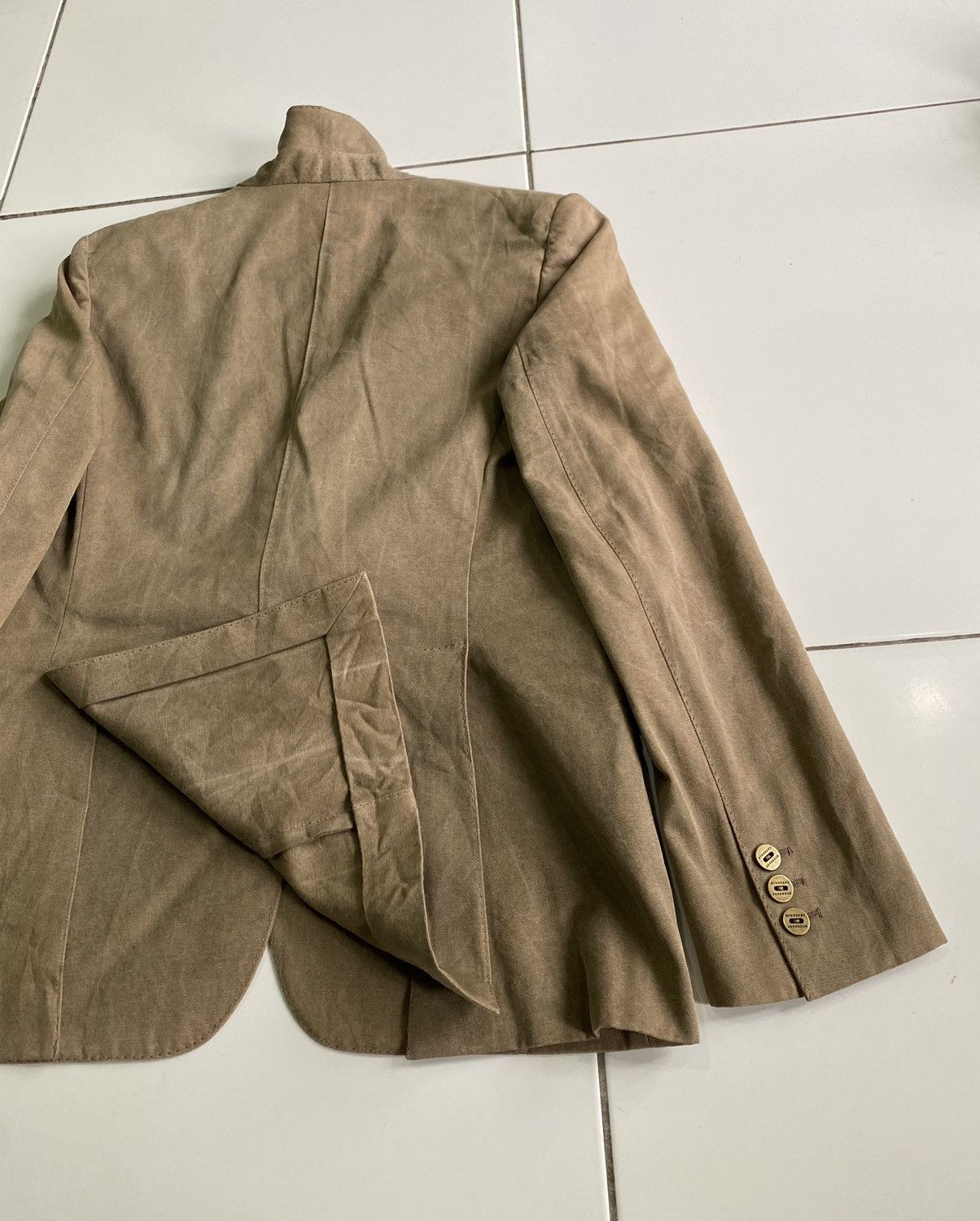 Burberry Vintage 80s Burberry Coat cotton Made in itali Size M / US 6-8 / IT 42-44 - 5 Thumbnail