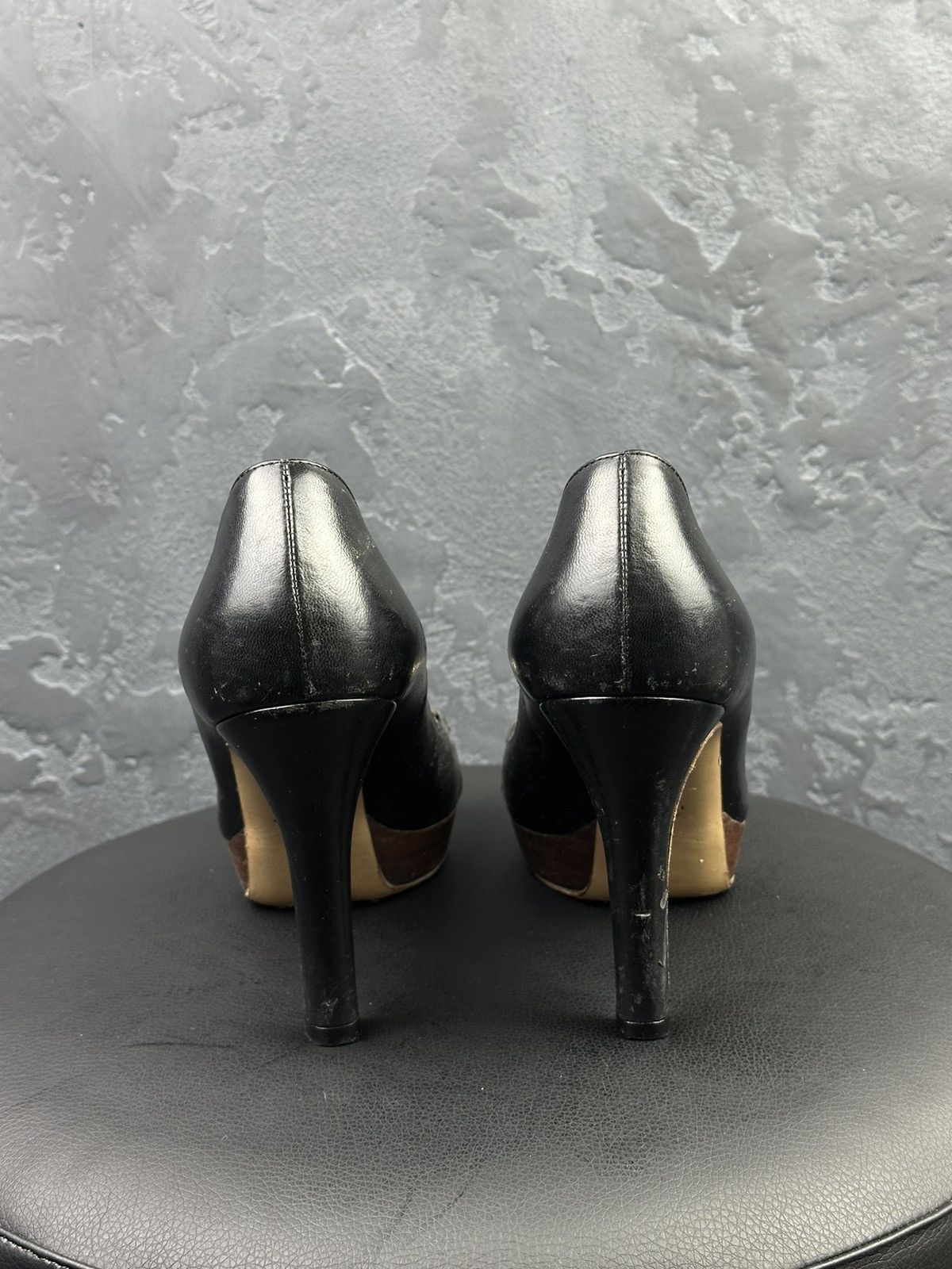 Gucci × Tom Ford × Vintage Vintage Gucci 90S Tom Ford Era Horsebit Heels Size US 6 / IT 36 - 5 Thumbnail