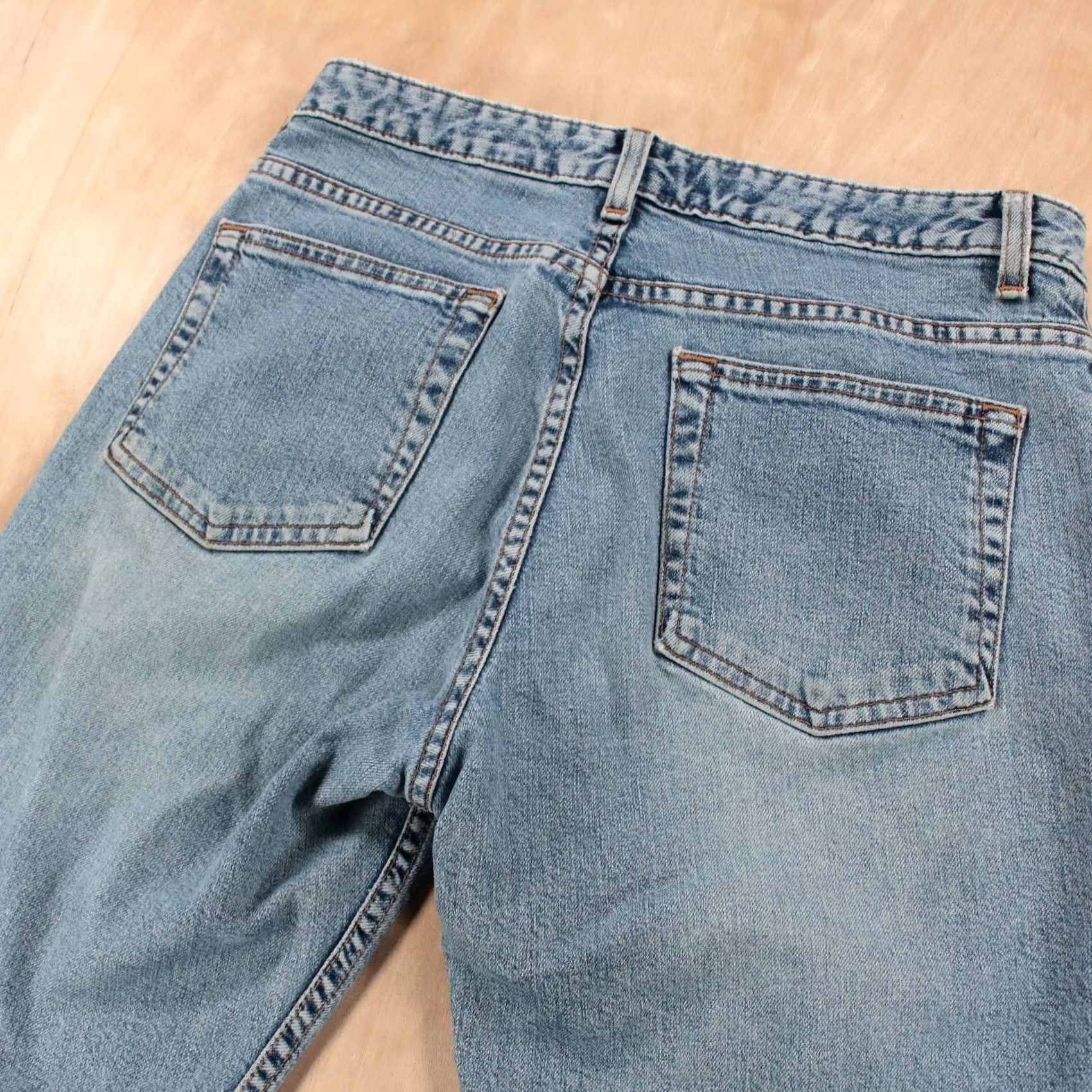 Gap VTG GAP Capri Jeans Y2K Stonewash Bootcut Denim 8 Blue Women Capris Jeans Capris Slit Hem Stretch Capri 2000s Womens Jeans GAP USA Made Size 30" / US 8 / IT 44 - 5 Thumbnail